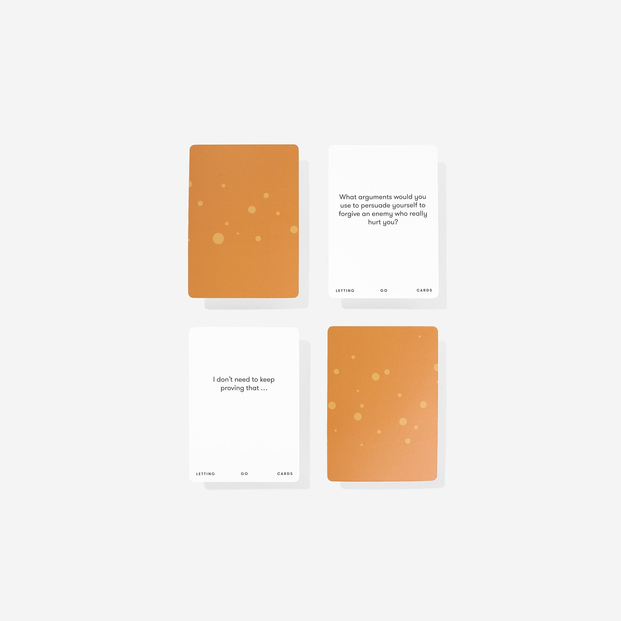 Kartenset "Letting Go" – 52 Karten · Englisch | The School of Life