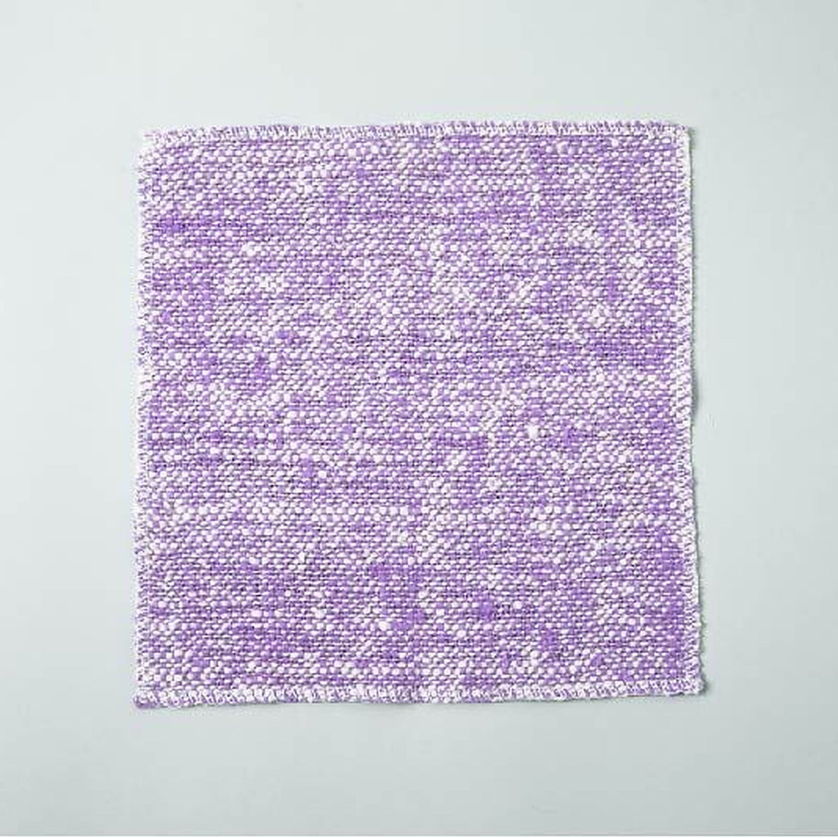 Pañuelo Caracol – Algodón orgánico · Violeta · 25 cm | 100percent