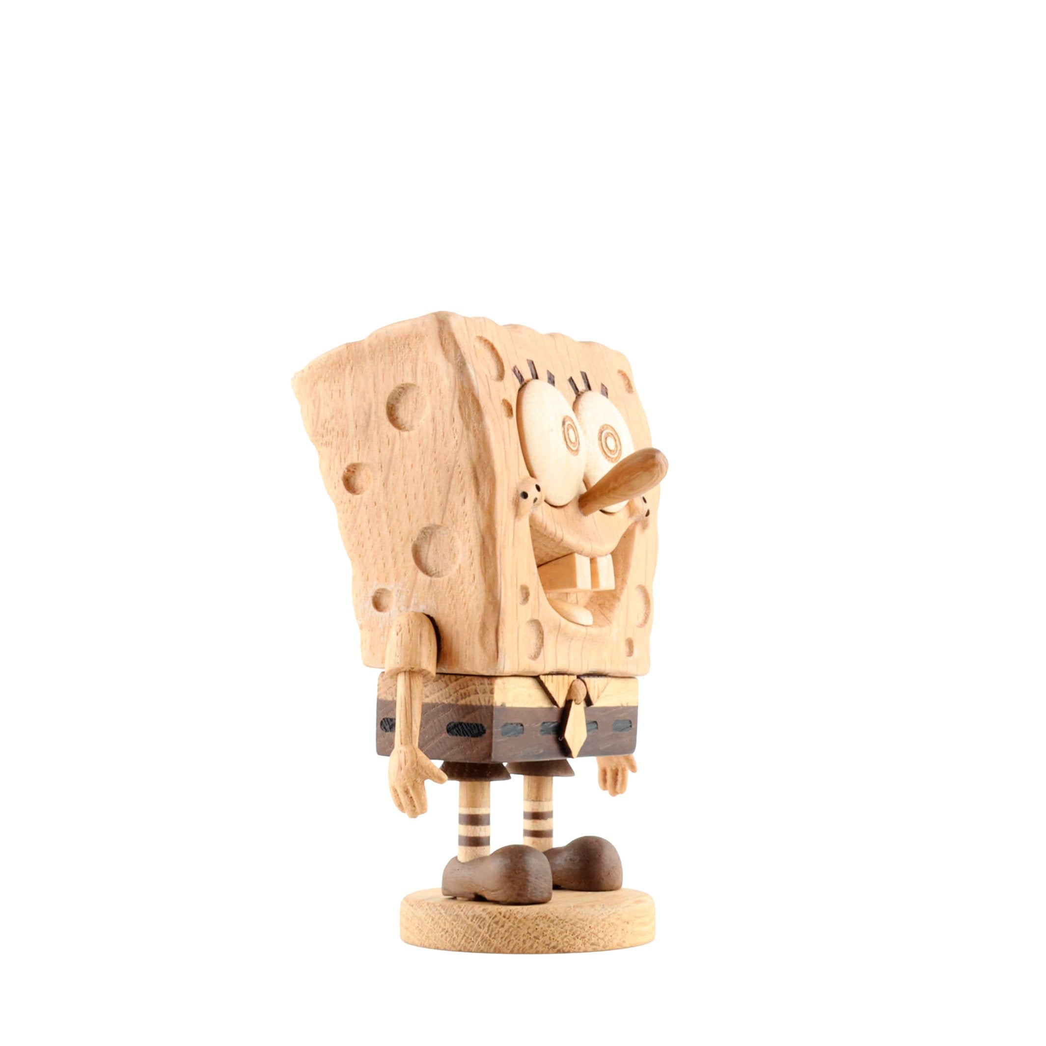 Holzfigur SpongeBob Klein – FSC-Eiche | Boyhood