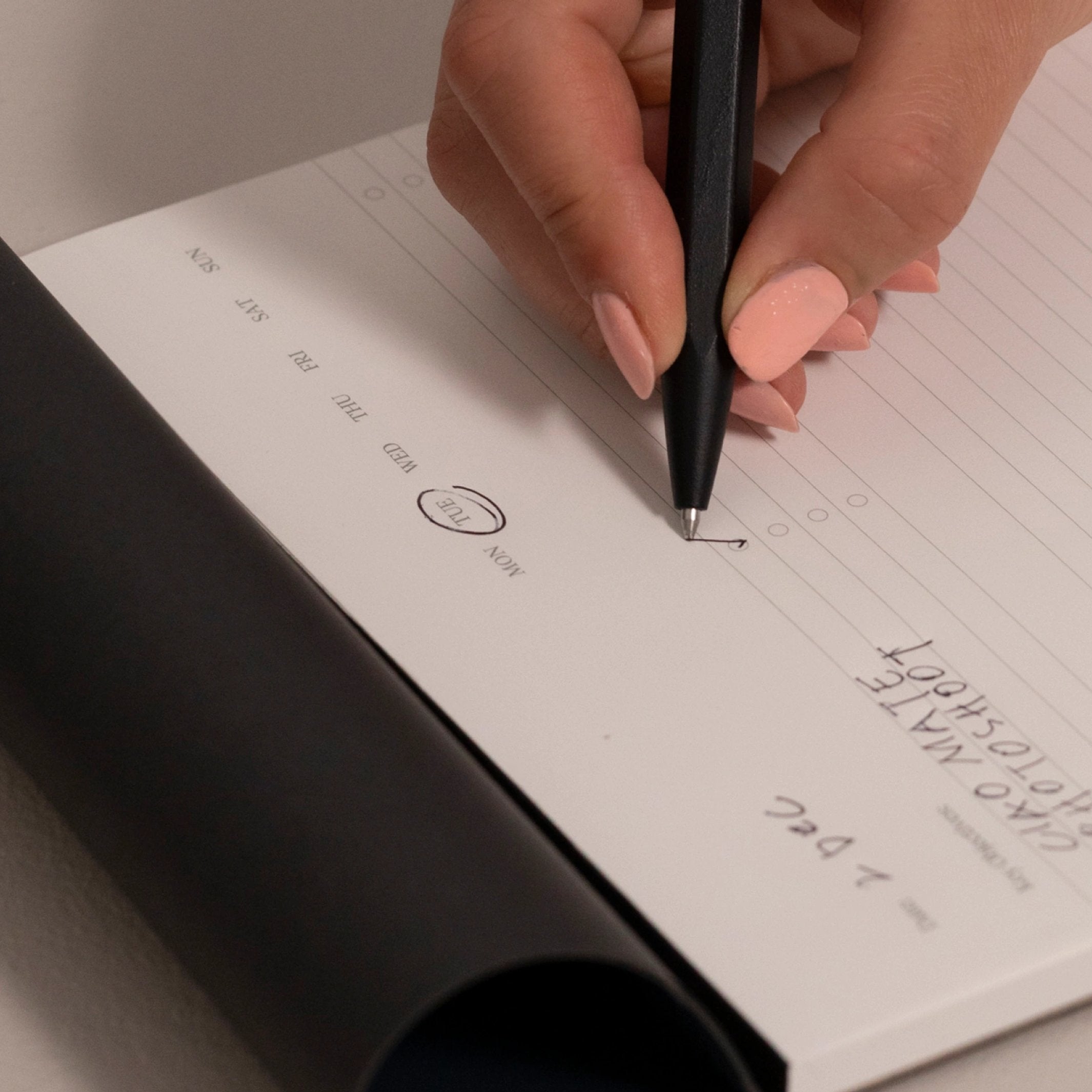 Kugelschreiber "Stone Pen" – Schwarz · 14,2 cm | Karst