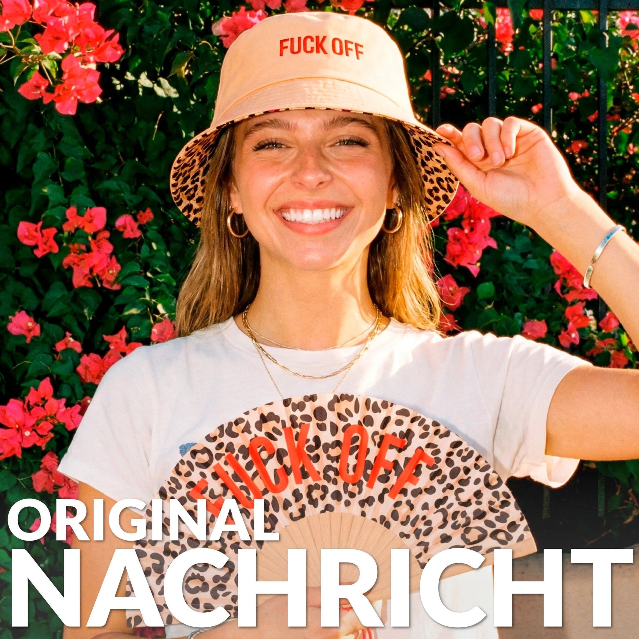 Bucket Hat "Fuck Off" – Baumwolle | Fisura