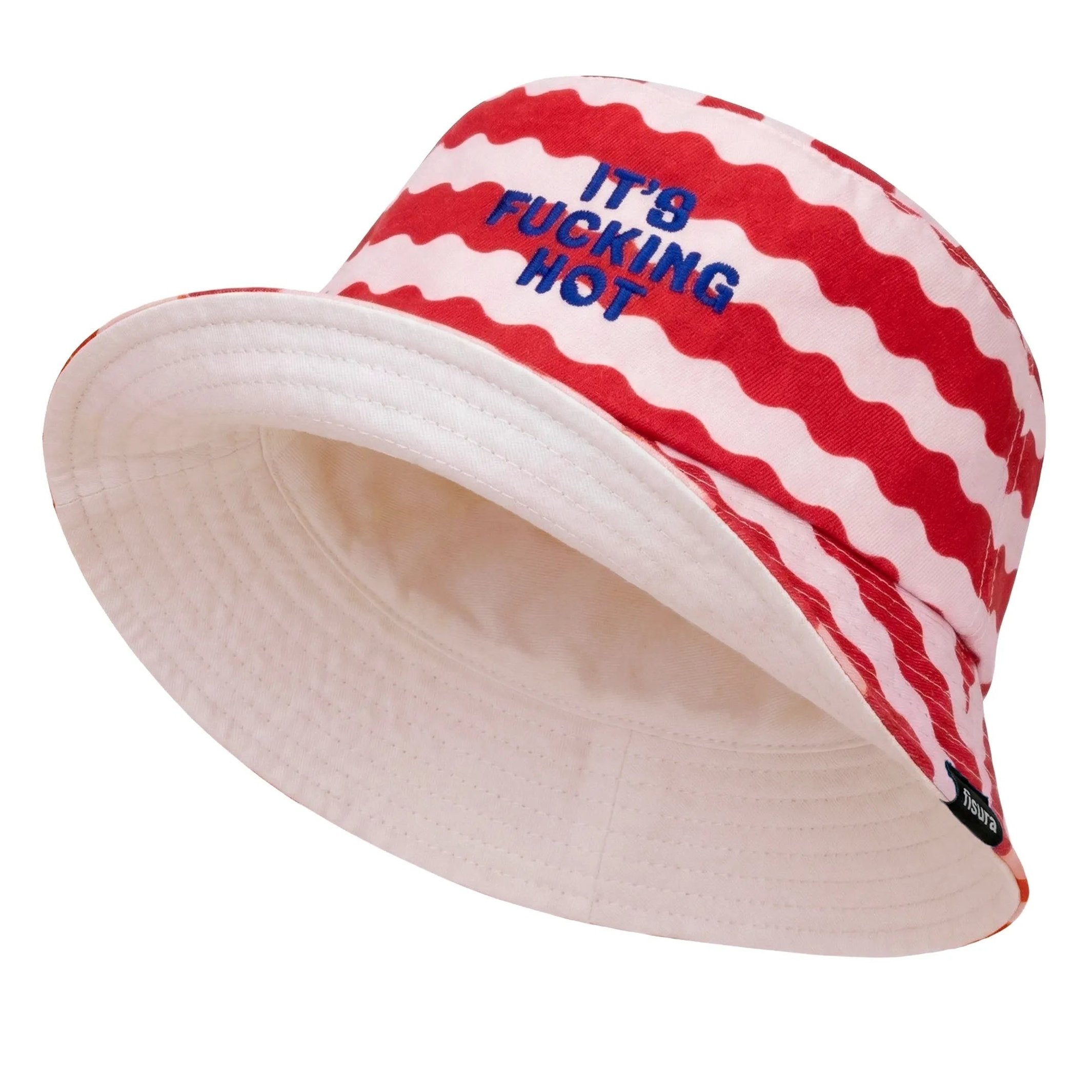 Bucket Hat "It's Fucking Hot" – Cotton | Fisura