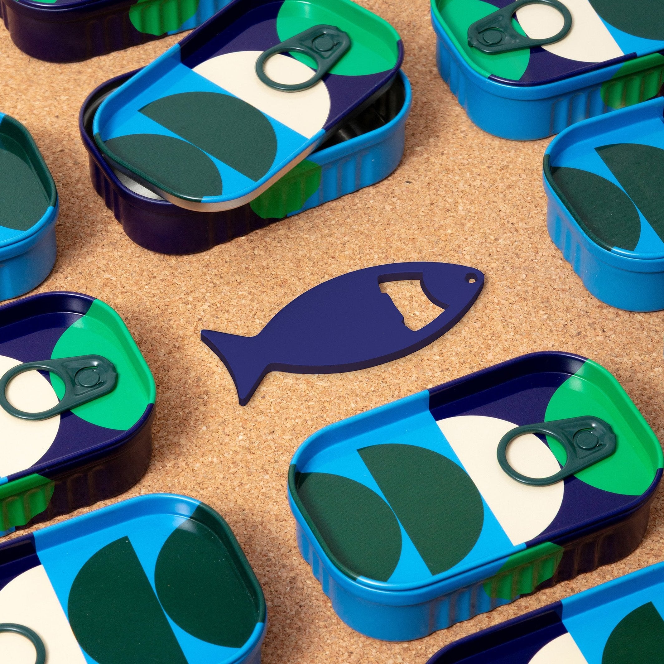 Bottle Opener "Open Here" – Metal · in Tin | Block Design