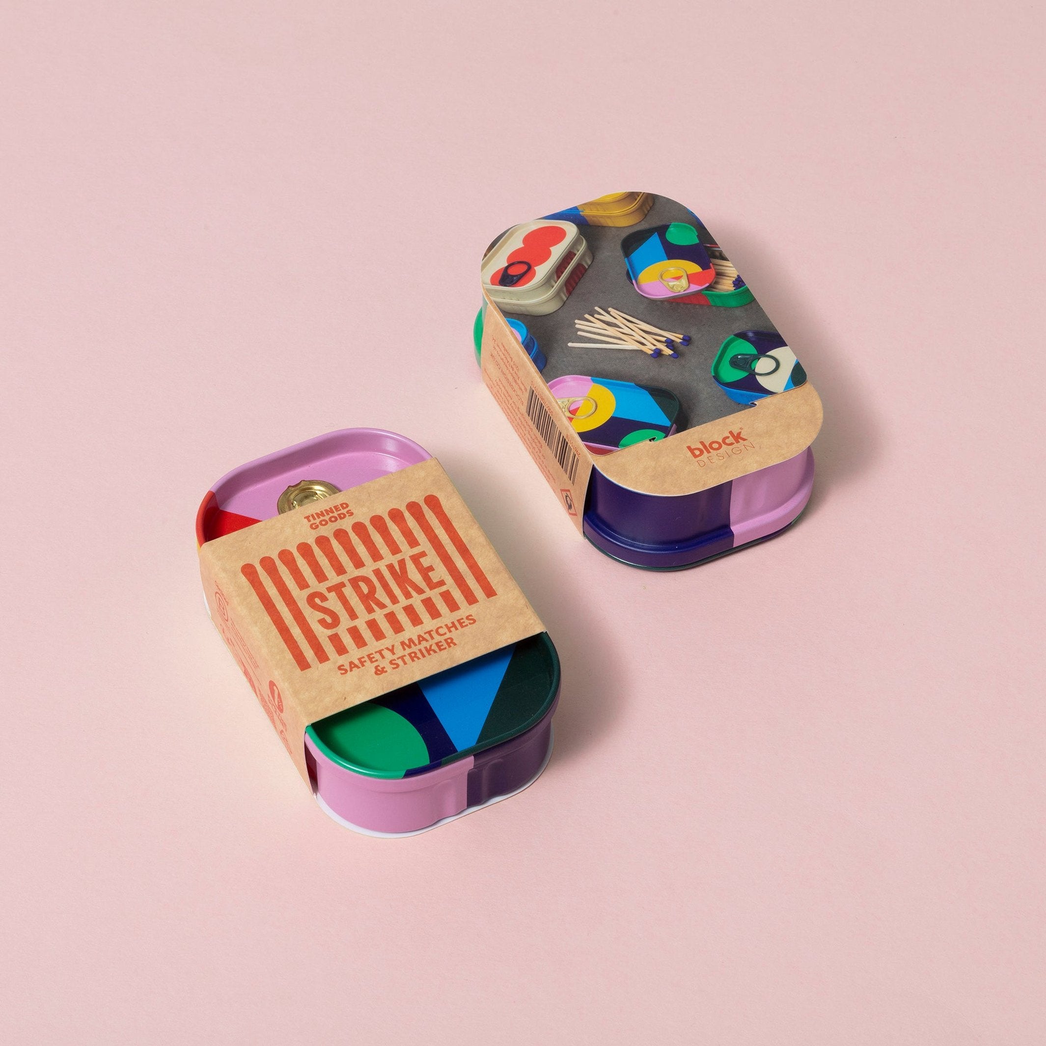 Streichhölzer Strike – in Dose | Block Design