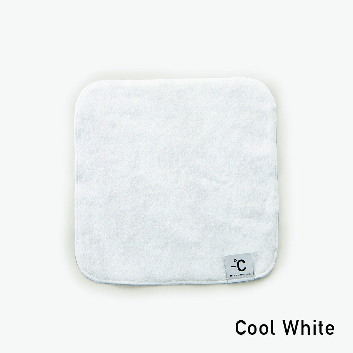 Asciugamano rinfrescante "Minus Degree Cool" – Cotone · Bianco · 23 cm | 100percent