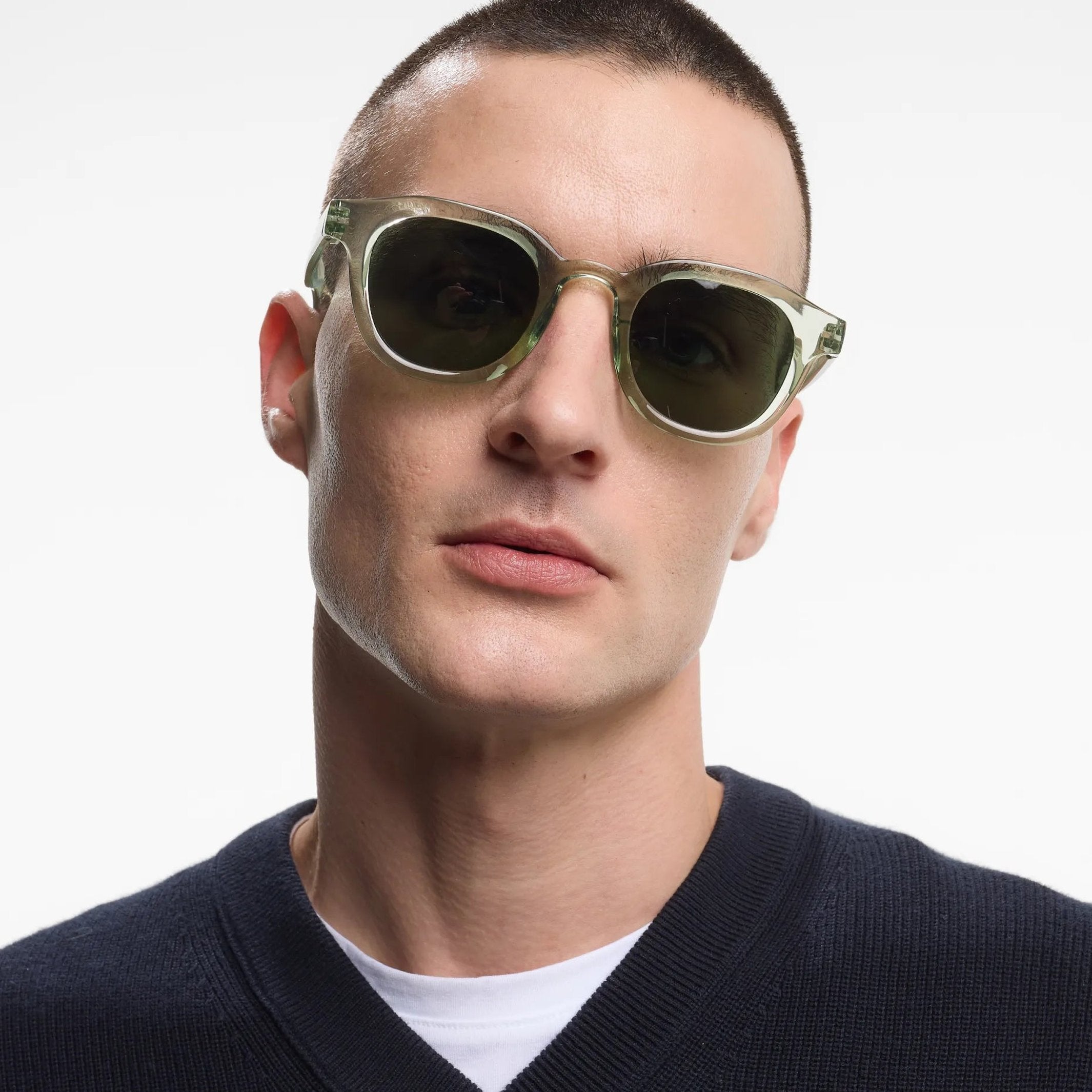Sonnenbrille Andy – Pistazie · Glossy · TR-90 · Polarisiert | Barner