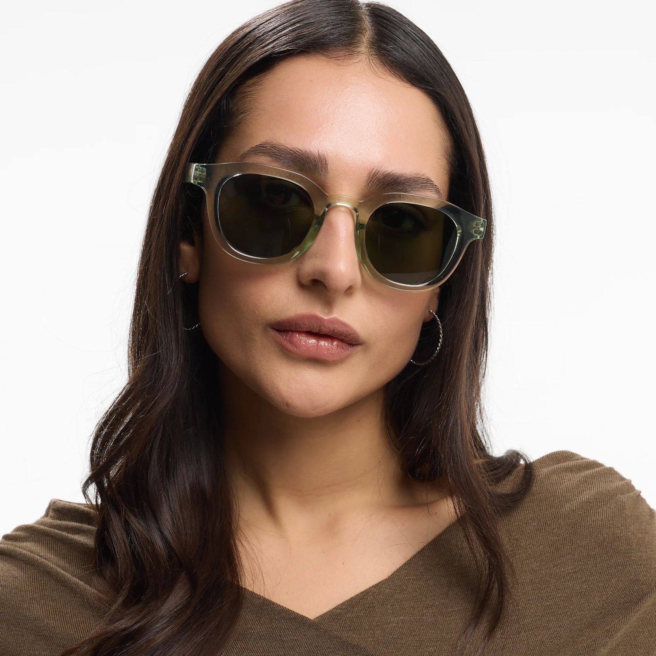 Sonnenbrille Andy – Pistazie · Glossy · TR-90 · Polarisiert | Barner