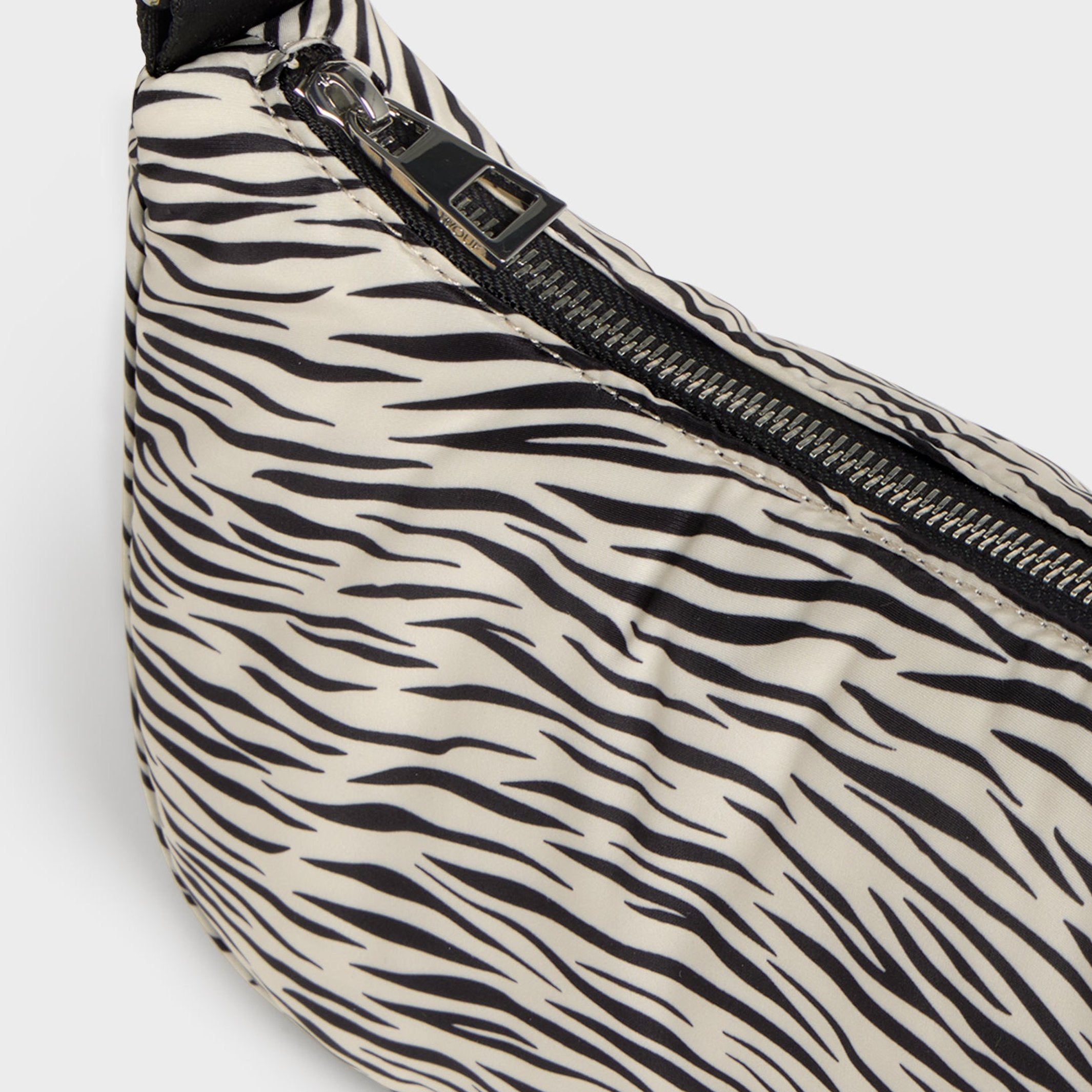 Shoulder Bag "Zebra Hit" – Beige · Recycled · 31 x 16 cm | Wouf