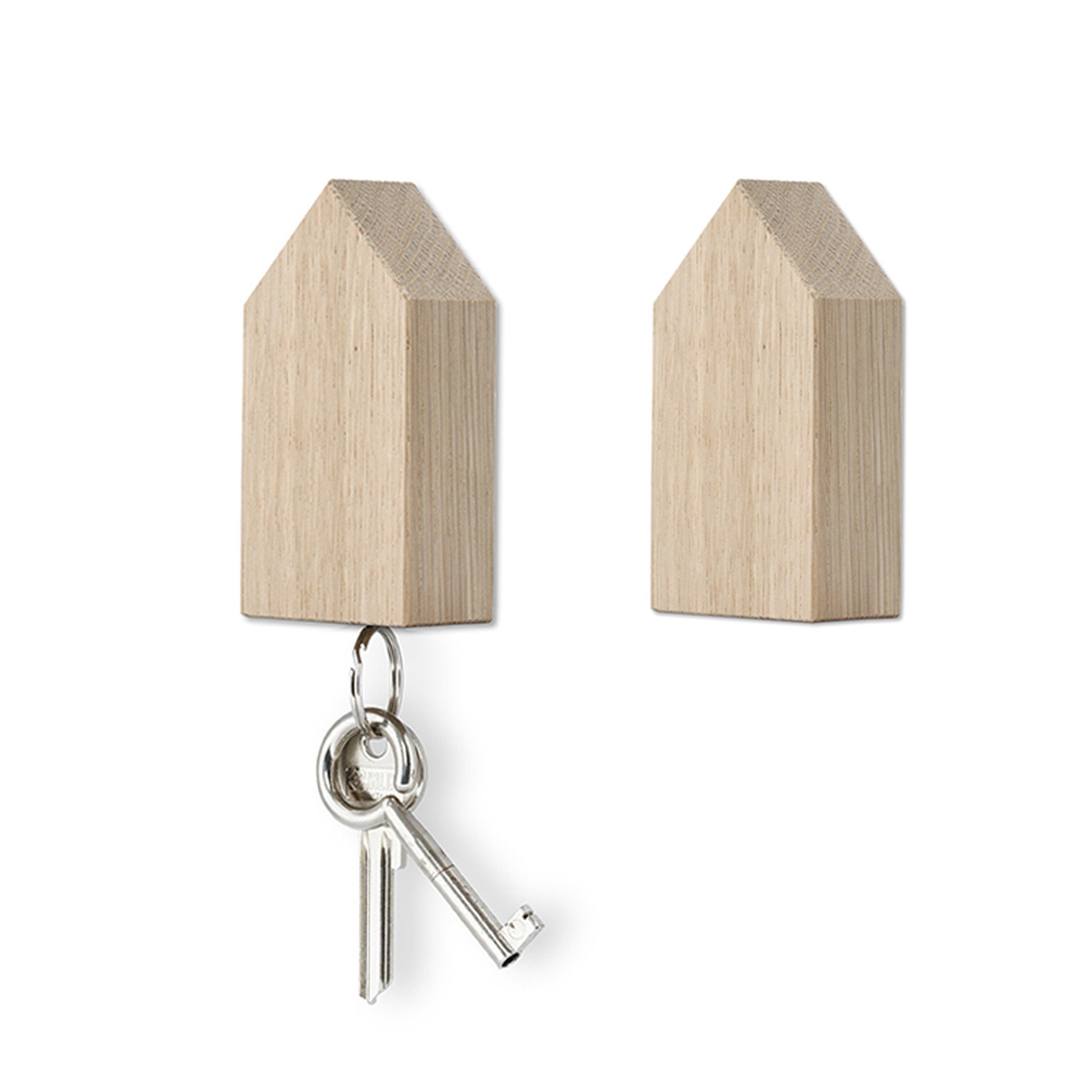 Schlüsselbrett Schlüsselhaus – Holz · 9 cm | side by side