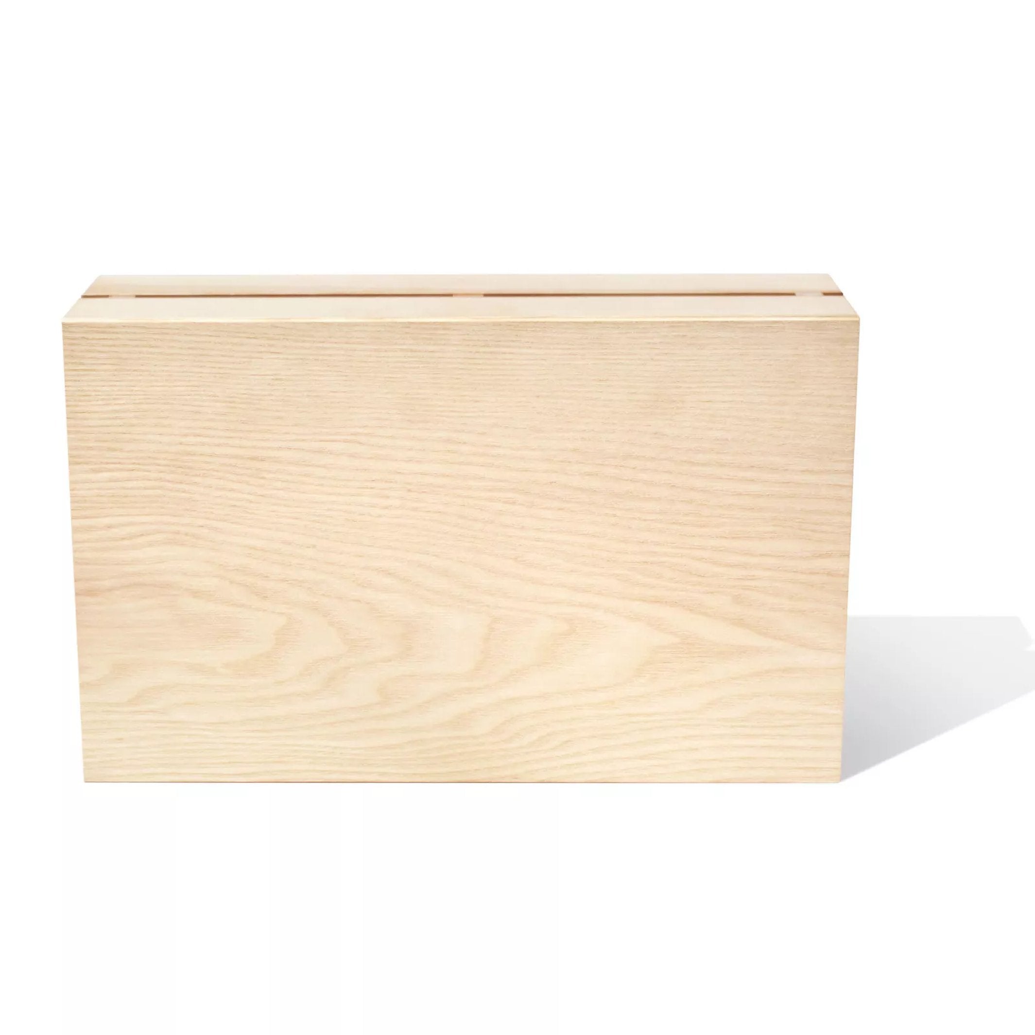 Messerblock "Timber Twin" – Esche · 22 cm | side by side