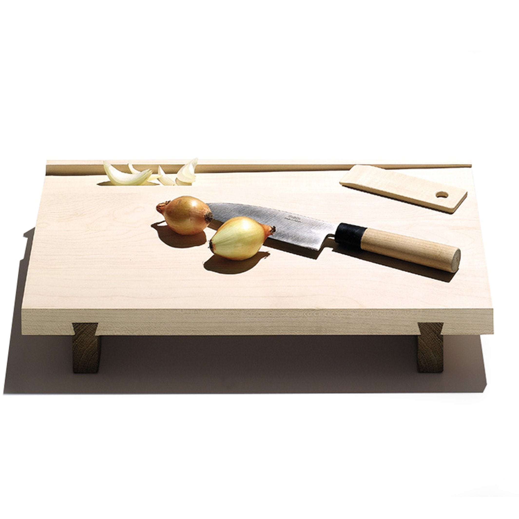 Large Cutting Board – Maple & Oak · 41.5 × 27 cm | side by side