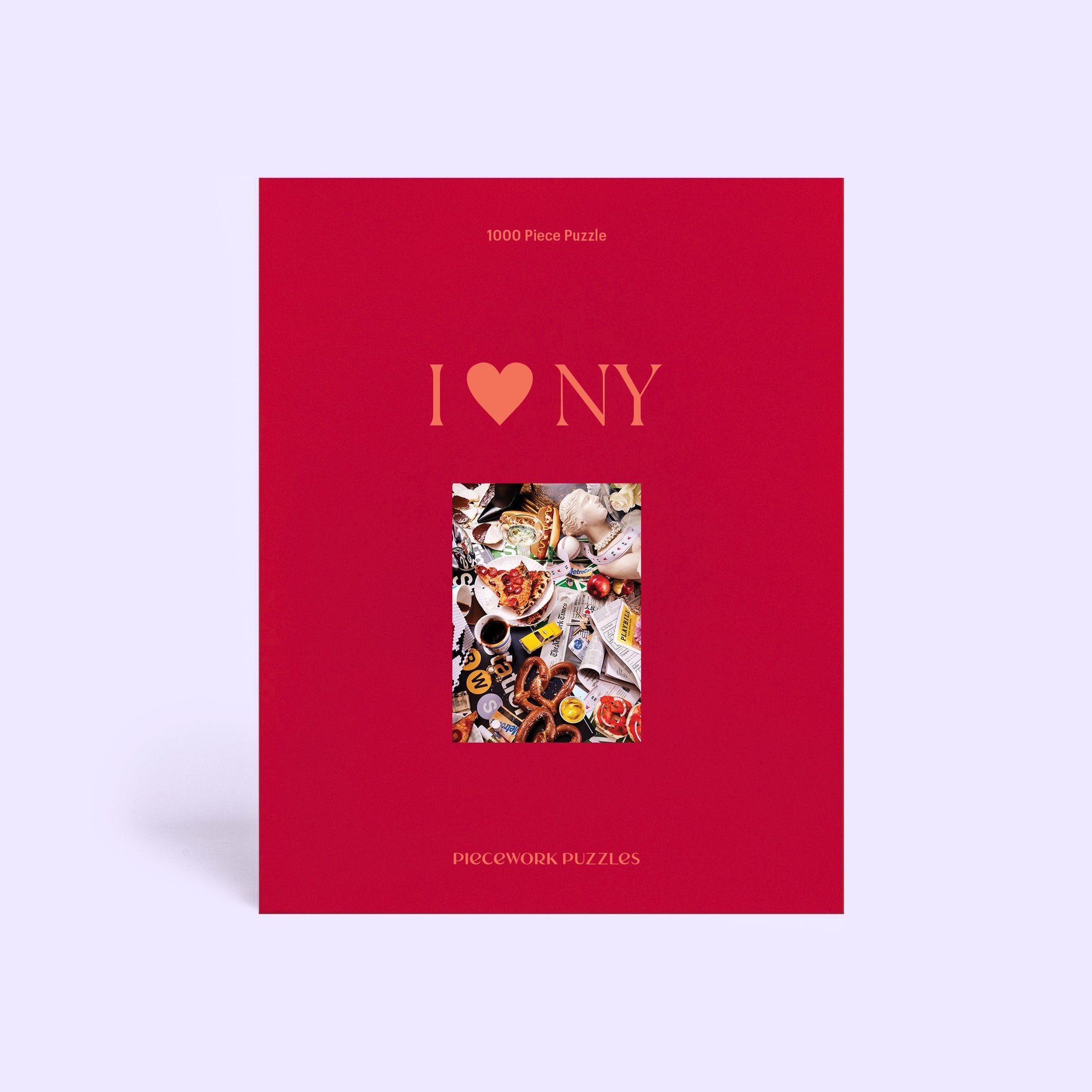 Puzzle "I Heart NY" – 1000 Teile · 49 × 68 cm | Piecework