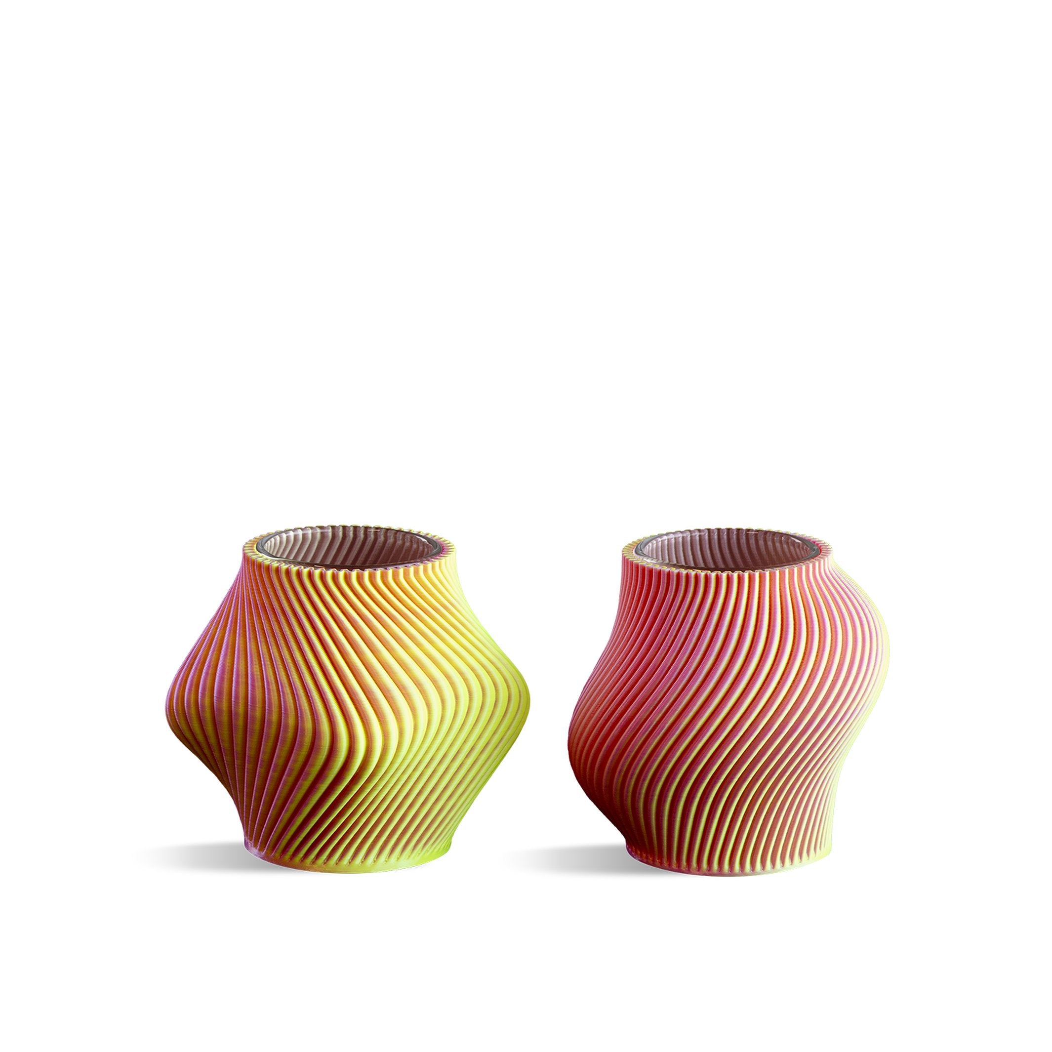 Mini-Vasen-Set "Bloz & Boyk" – Zuckerwatte · 6,5 cm | Sheyn
