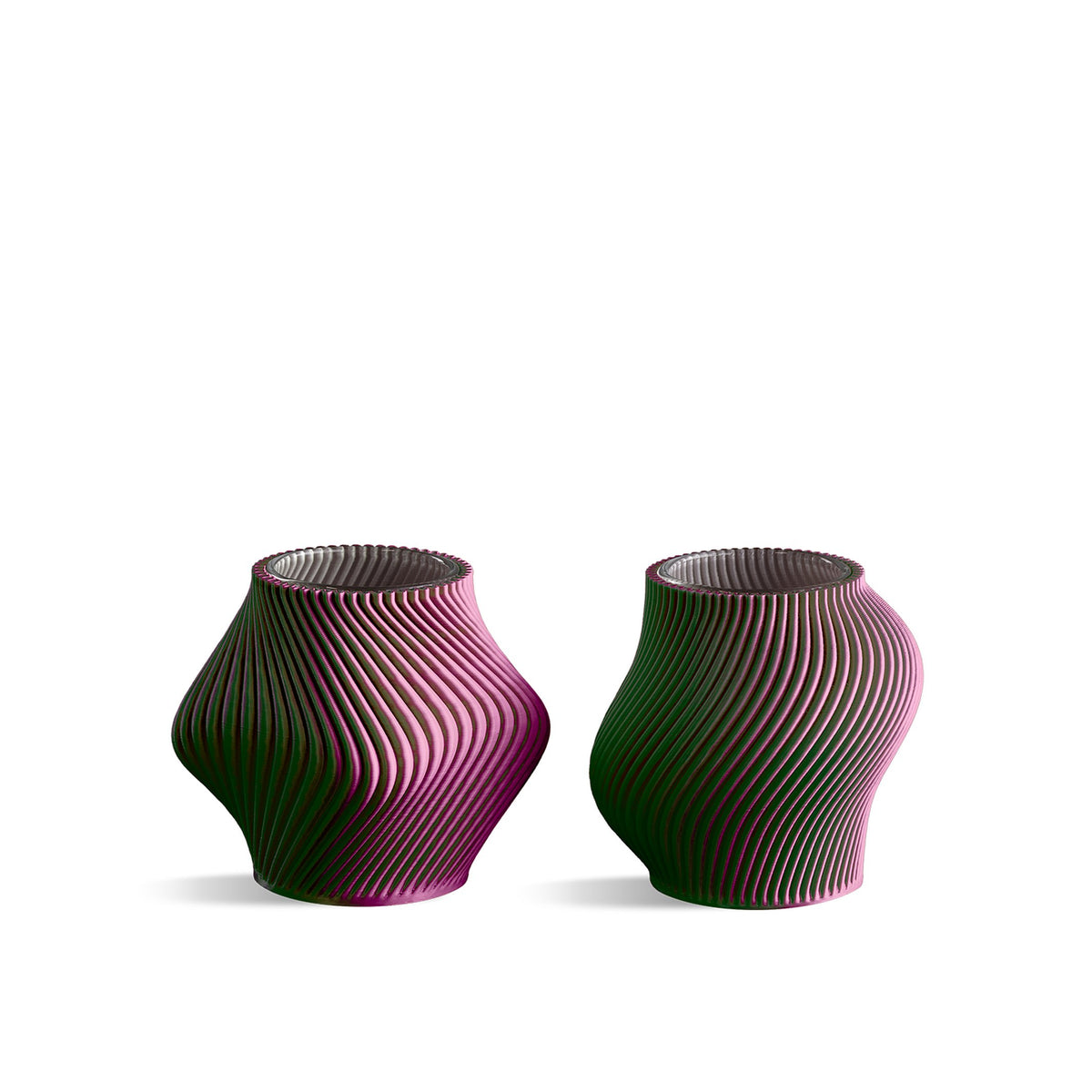 Mini Vase Set "Bloz & Boyk" – Watermelon · 6.5 cm | Sheyn