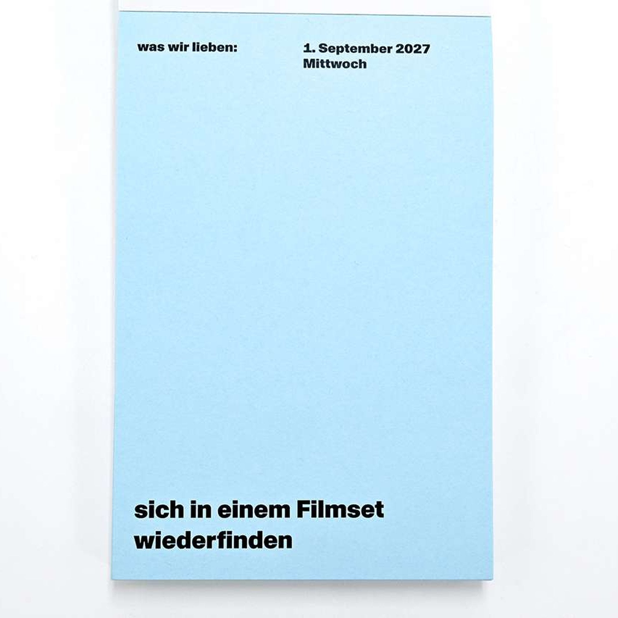 Desk Calendar "Was Wir Lieben" 2027 – German Edition | Hermann Schmidt