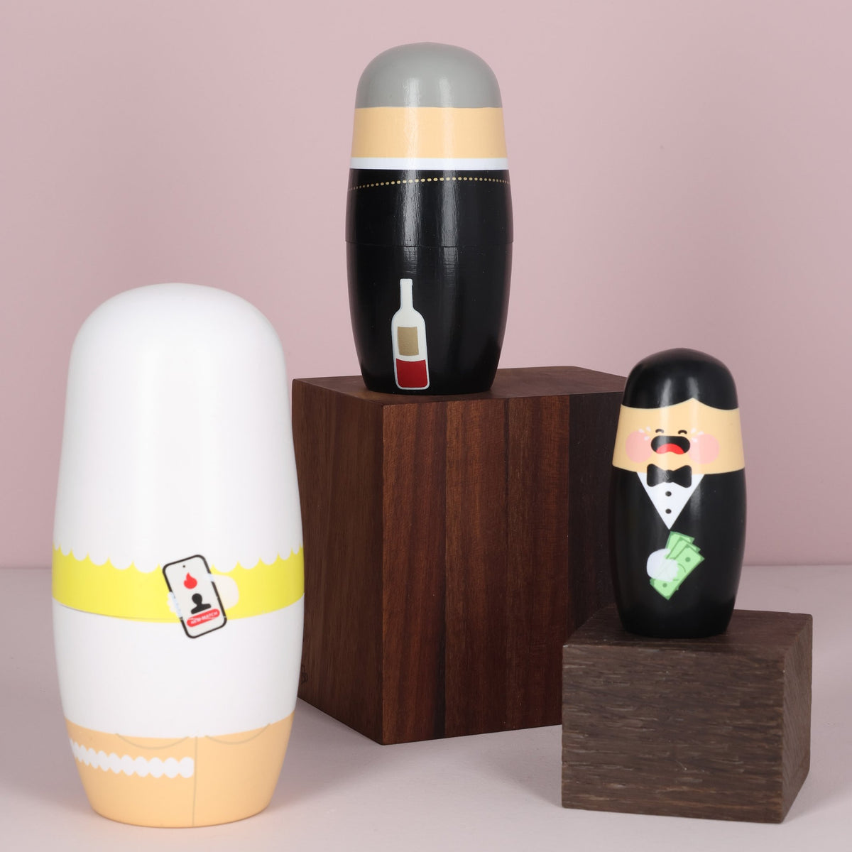 Matroschka Expressions Drama Hochzeit – 14 cm | Spring Copenhagen