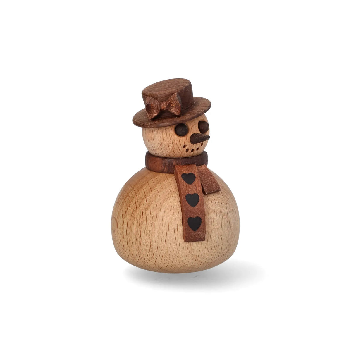 Pupazzo di neve in legno "The Snowwoman" – Faggio · 8 cm | Spring Copenhagen