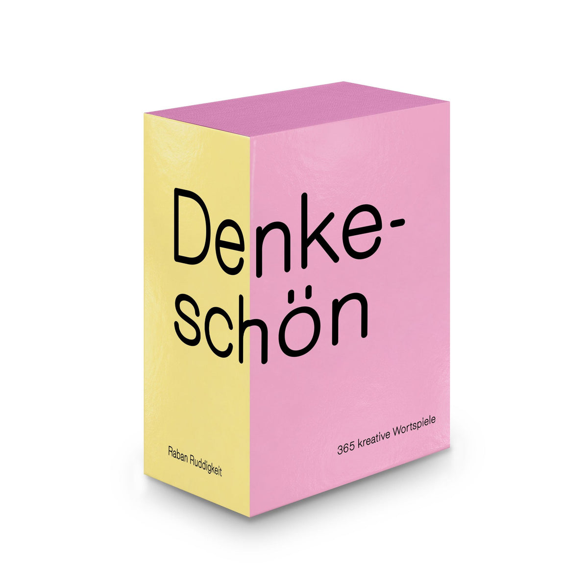 Tischkalender Denkeschön 2027 – 365 Wortspiele | seltmann+söhne