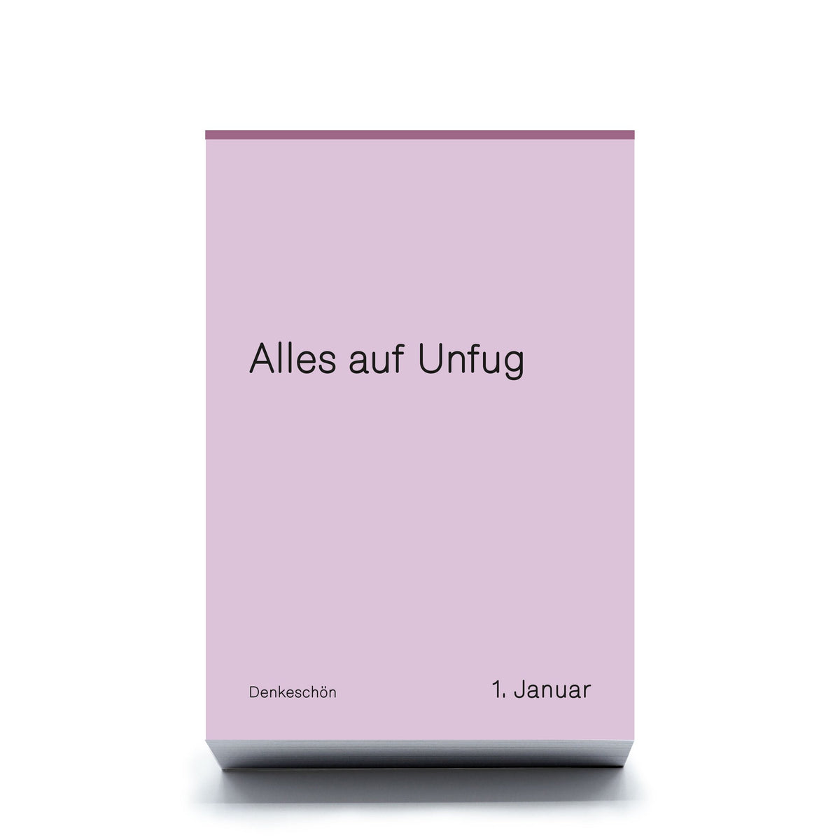 Tischkalender Denkeschön 2027 – 365 Wortspiele | seltmann+söhne