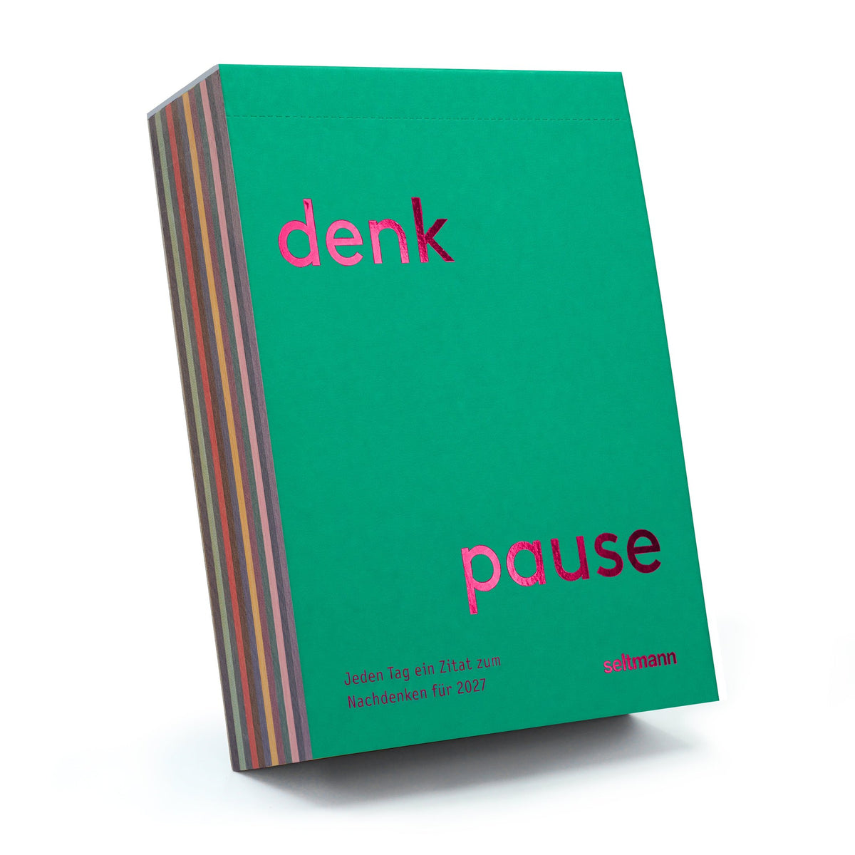 Tischkalender Denkpause 2027 – 365 Zitate | seltmann+söhne