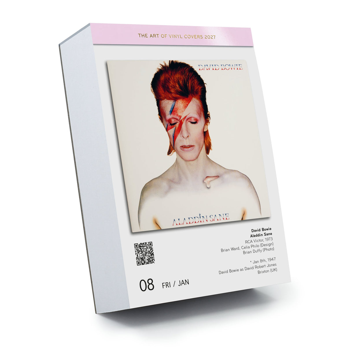 Kalender "The Art of Vinyl Covers" 2027 – 365 Cover | seltmann+söhne