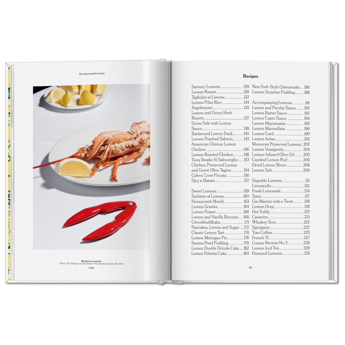 Kochbuch "The Gourmand's Lemon" – Hardcover · 60 Rezepte | Taschen