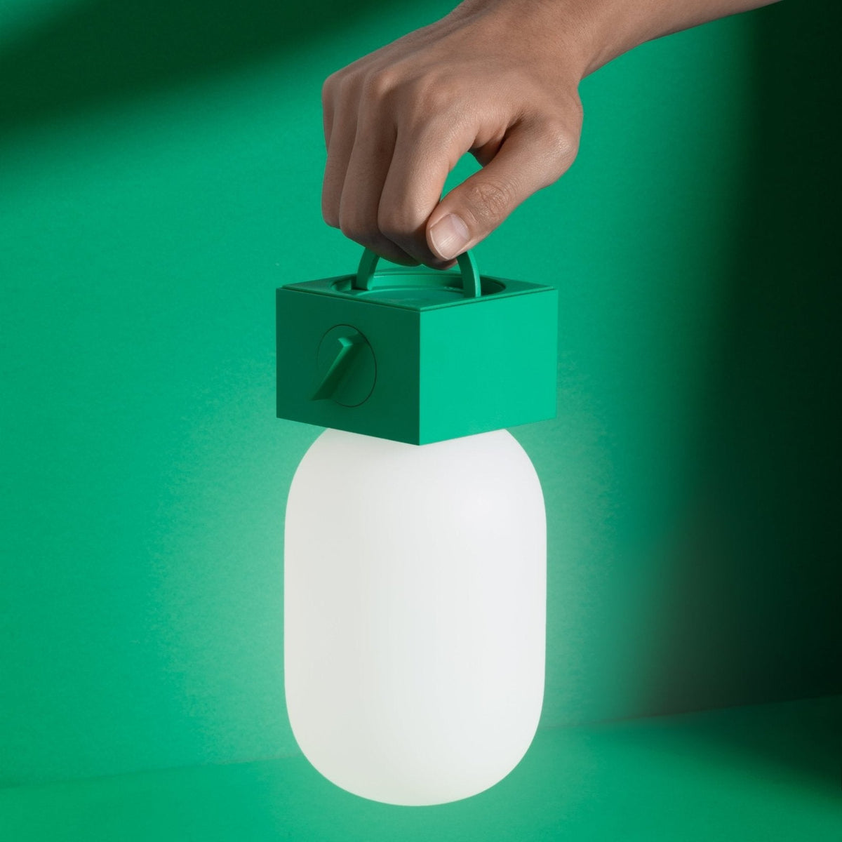 Akku-Leuchte "POP Light" – Sandstein · 23 cm | Native Union