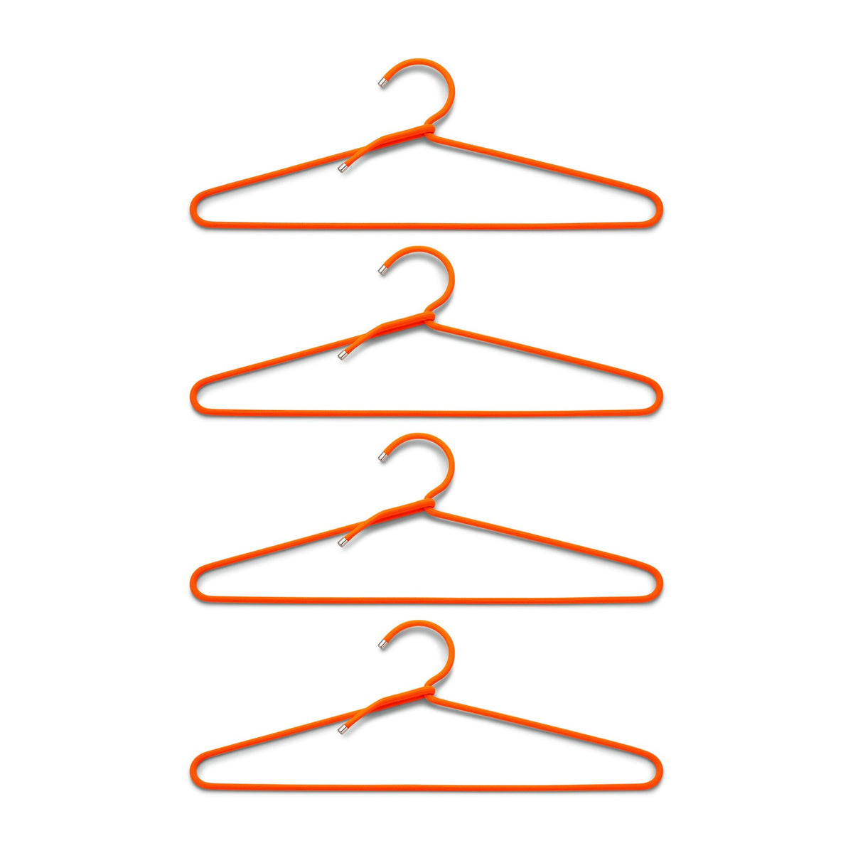 Cintre Cord Hanger – lot de 4 · Orange fluo | Peppermint Products