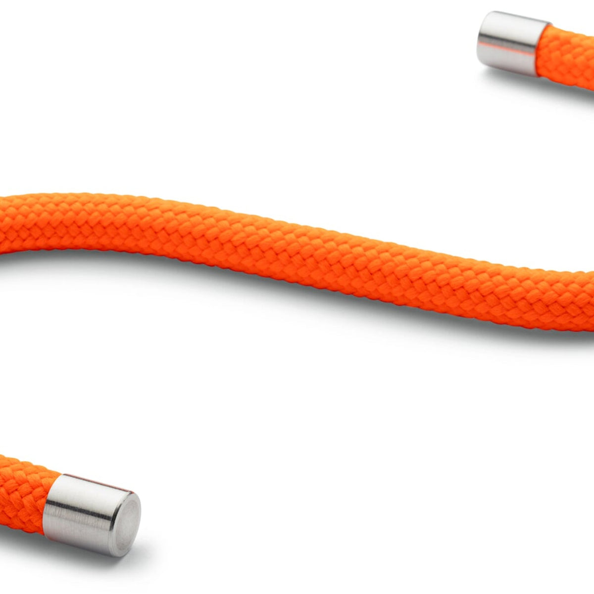 Kleiderhaken "Cord Hook" 4er-Set – Neon-Orange · 12 cm | Peppermint