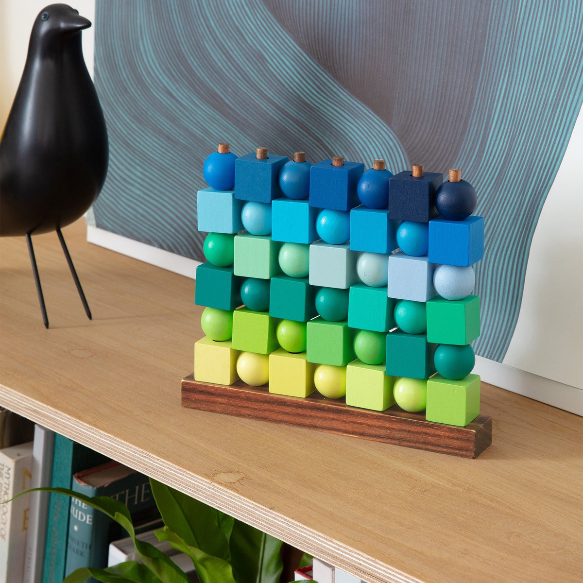 Vier-Gewinnt-Spiel "Four in a Row" – Holz · Cool | Block Design