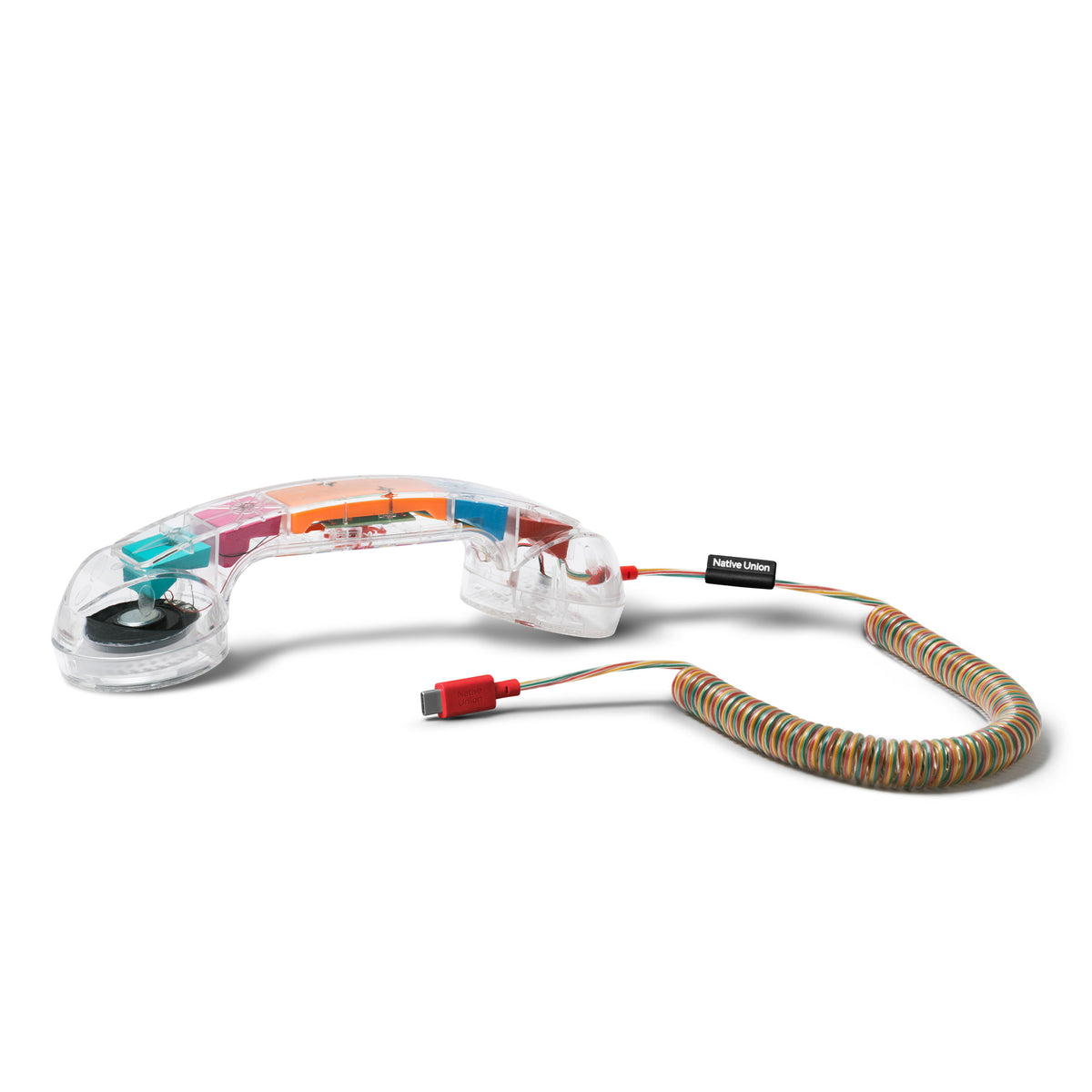 Retro-Telefonhörer "POP Phone" – Bubble Gum · USB-C · Limited Edition | Native Union