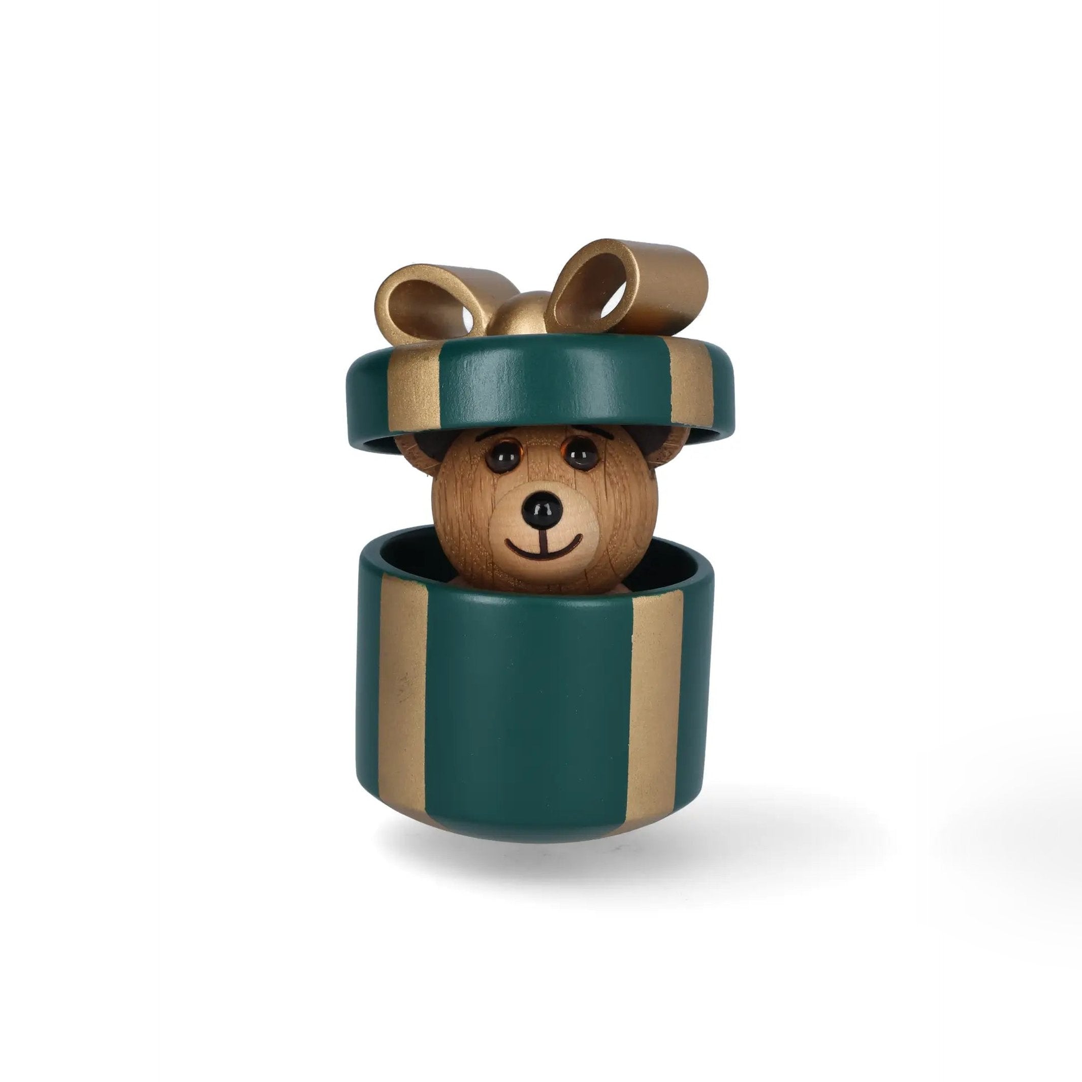 Wooden Teddy Bear 