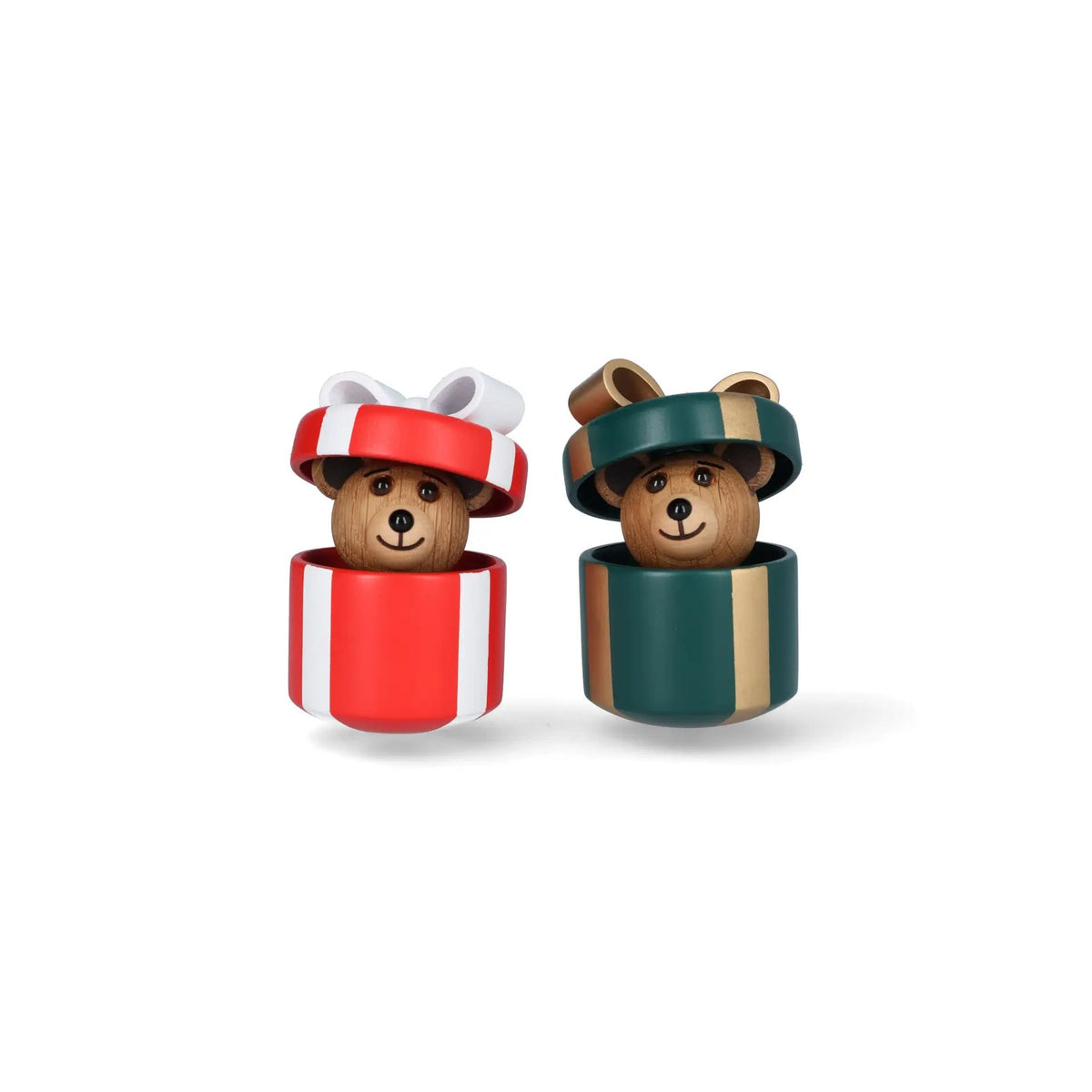 Holz-Teddybär "Gifting Teddy" – Buche · Rot | Spring Copenhagen