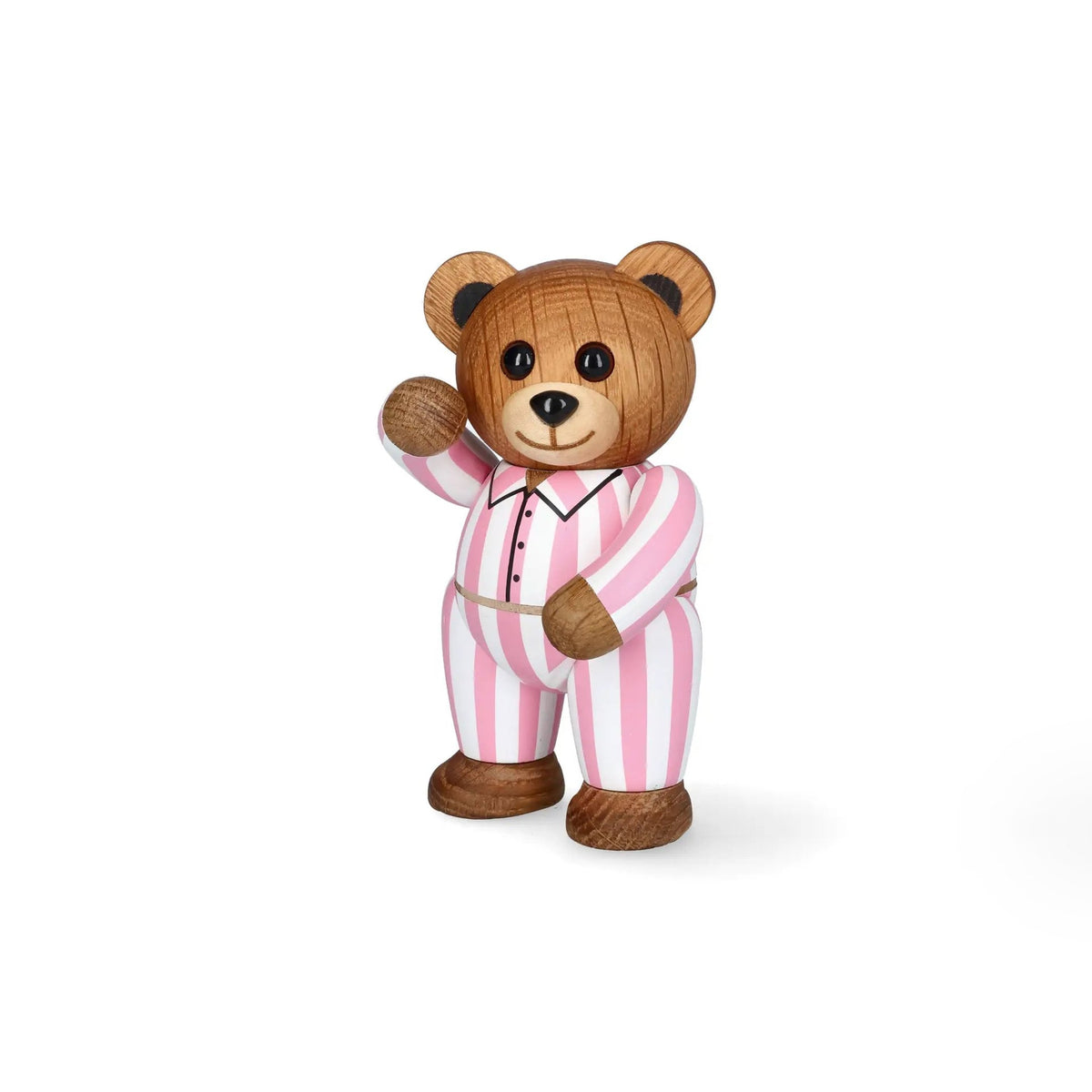 Holz-Teddybär "Sleepy Rose" – Eiche · 11,8 cm | Spring Copenhagen
