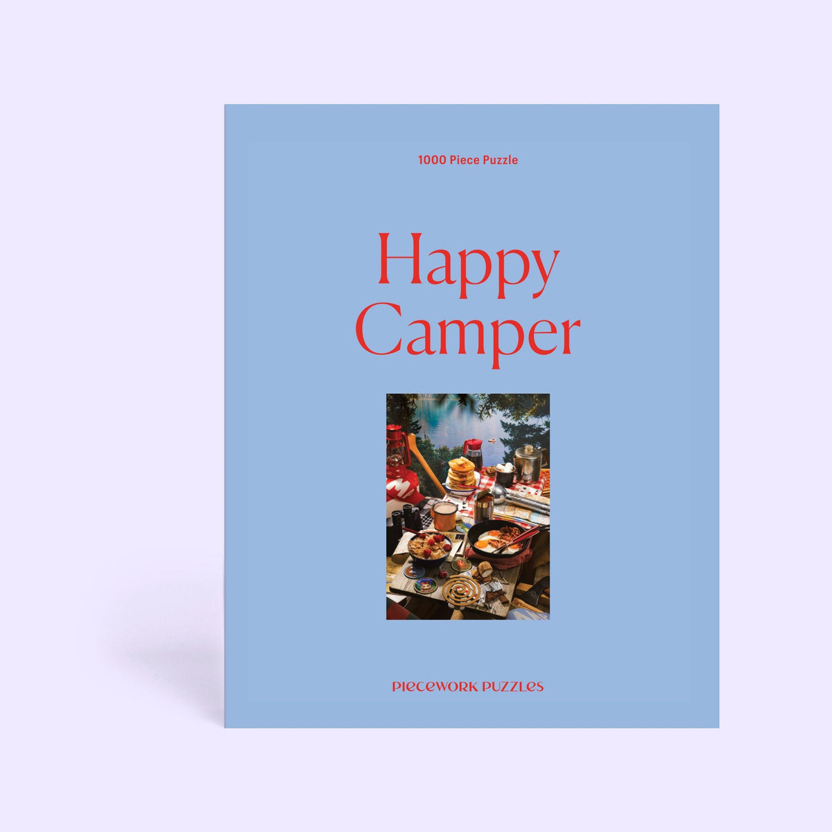 Camping-Puzzle "Happy Camper" – 1000 Teile · 49 × 68 cm | Piecework