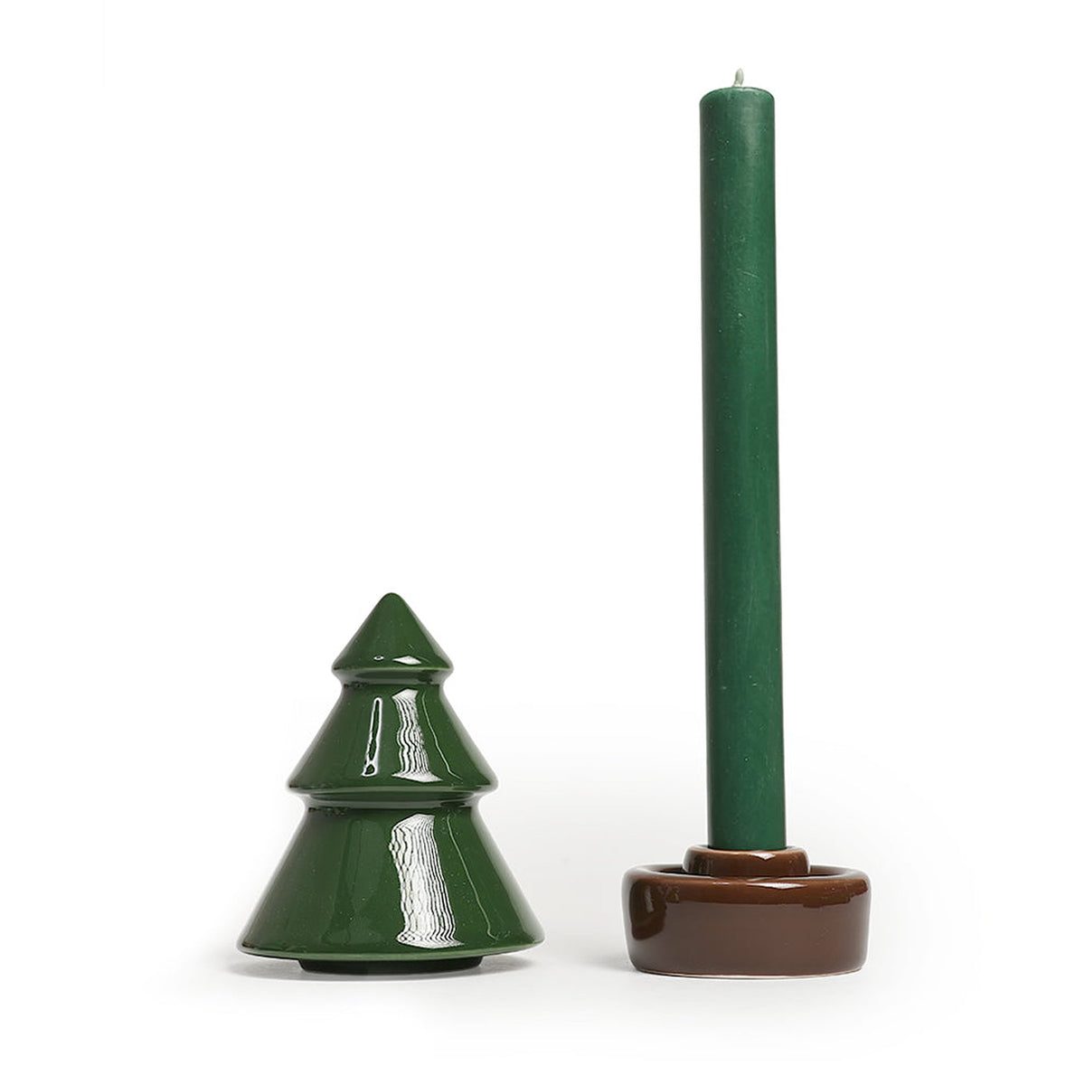 Kerzenhalter "X Tree" – Smaragd | not the girl who misses much