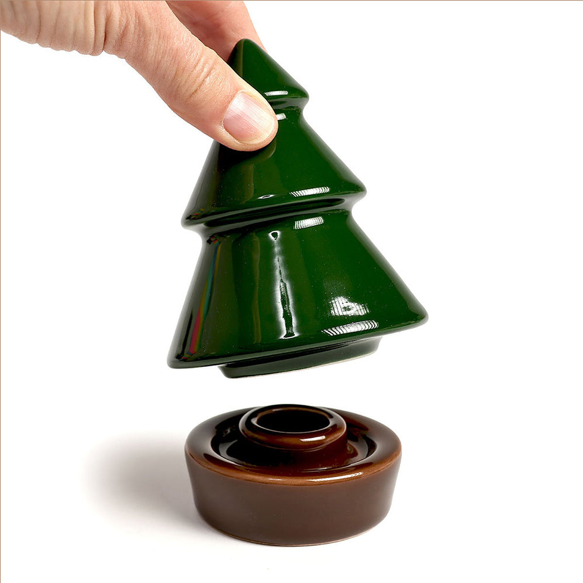 Kerzenhalter "X Tree" – Smaragd | not the girl who misses much