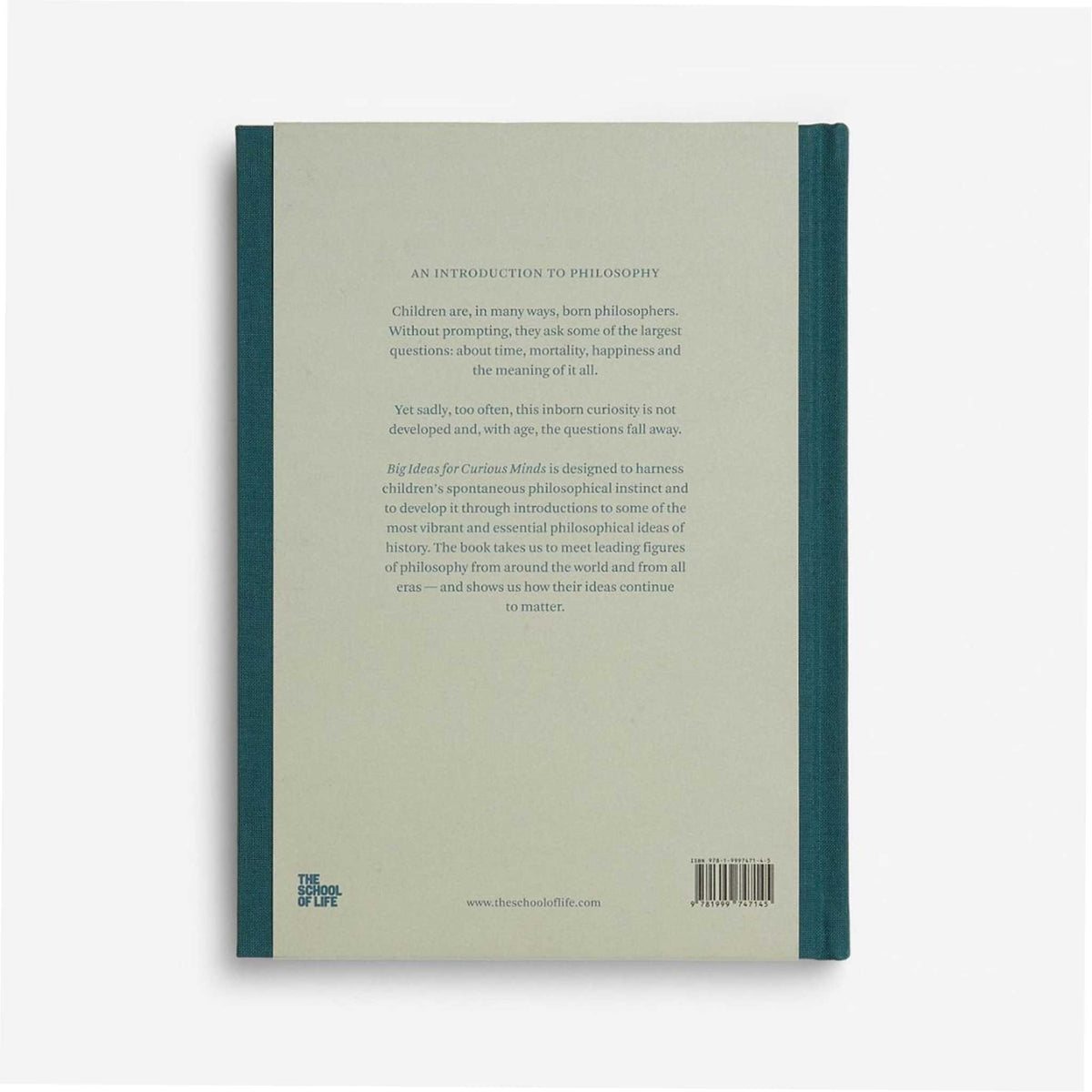 GRANDES IDÉES POUR LES ESPRITS CURIEUX | LIVRE DE PHILOSOPHIE pour ENFANTS | Édition anglaise | The School of Life