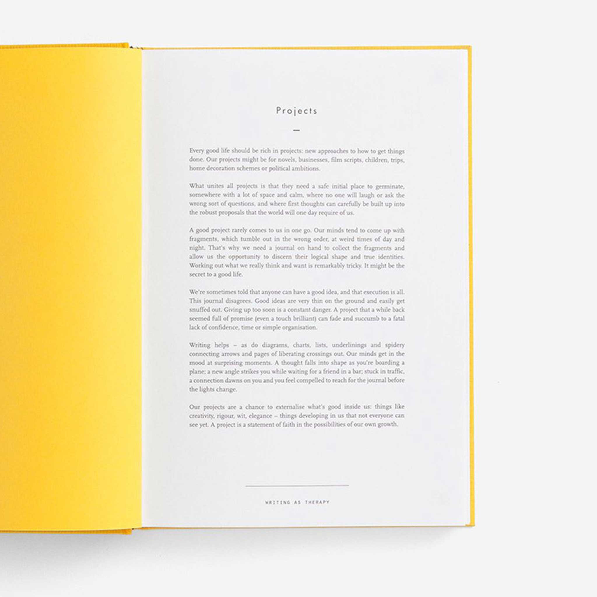 L'ÉCRITURE COMME THÉRAPIE | CARNETS | The School of Life