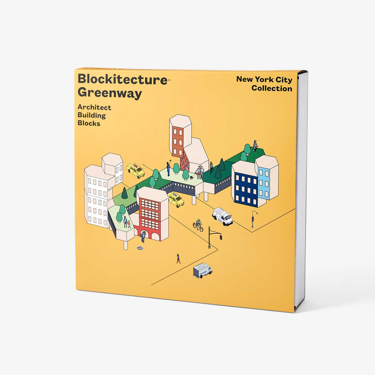 BLOCKITECTURE® New York | VOIE VERTE | BLOCS DE CONSTRUCTION Architecture en bois | James Paulius | Sont conscients