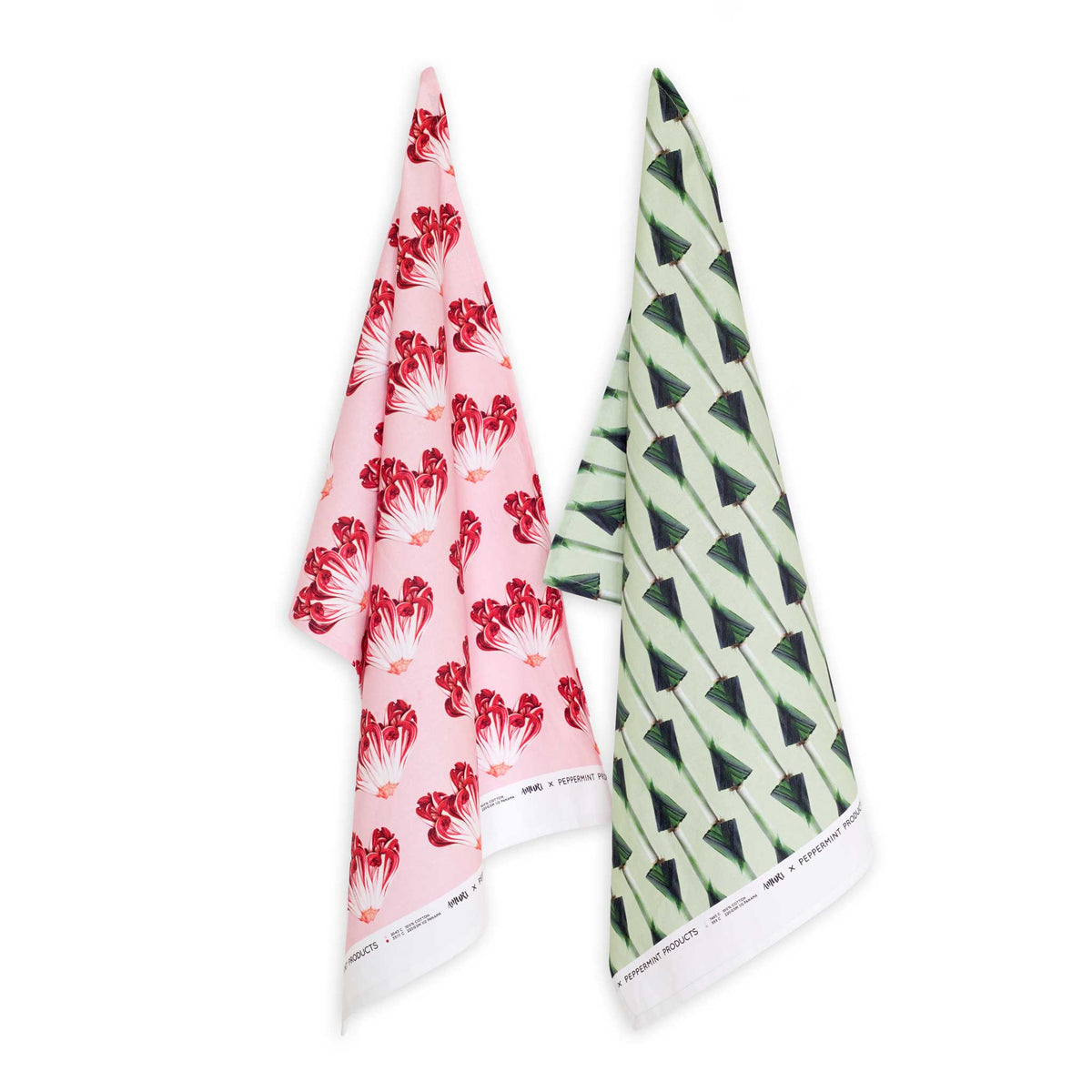 Geschirrtücher "Radicchio & Porri" – 2er-Set | Peppermint Products