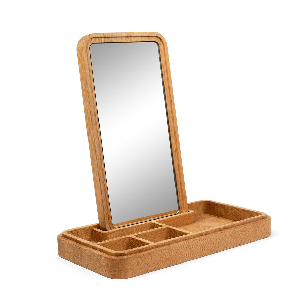 MIRROR BOX | BOÎTE À BIJOUX ET RANGEMENT avec MIROIR en bois | Grounded Craftwork | Spring Copenhagen