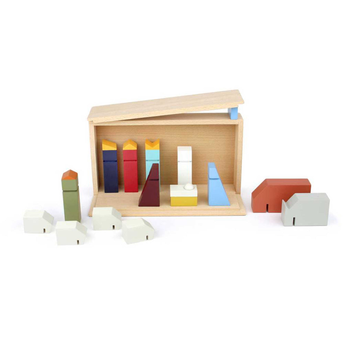 NATIVITY SCENE - minimalistisches WEIHNACHTS KRIPPEN SET - 15 Teile | Floris Hovers | Ikonic