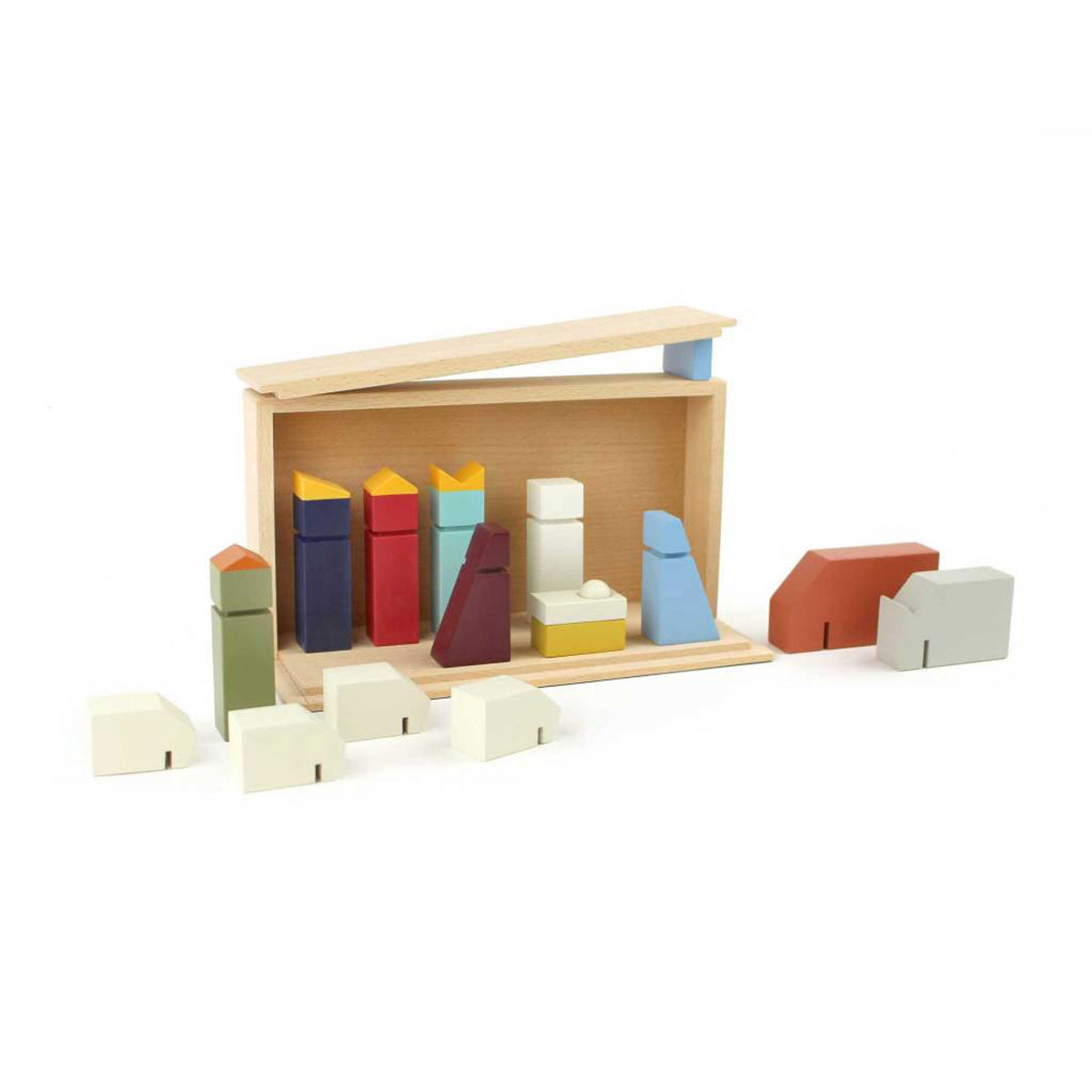 NATIVITY SCENE - minimalistisches WEIHNACHTS KRIPPEN SET - 15 Teile | Floris Hovers | Ikonic