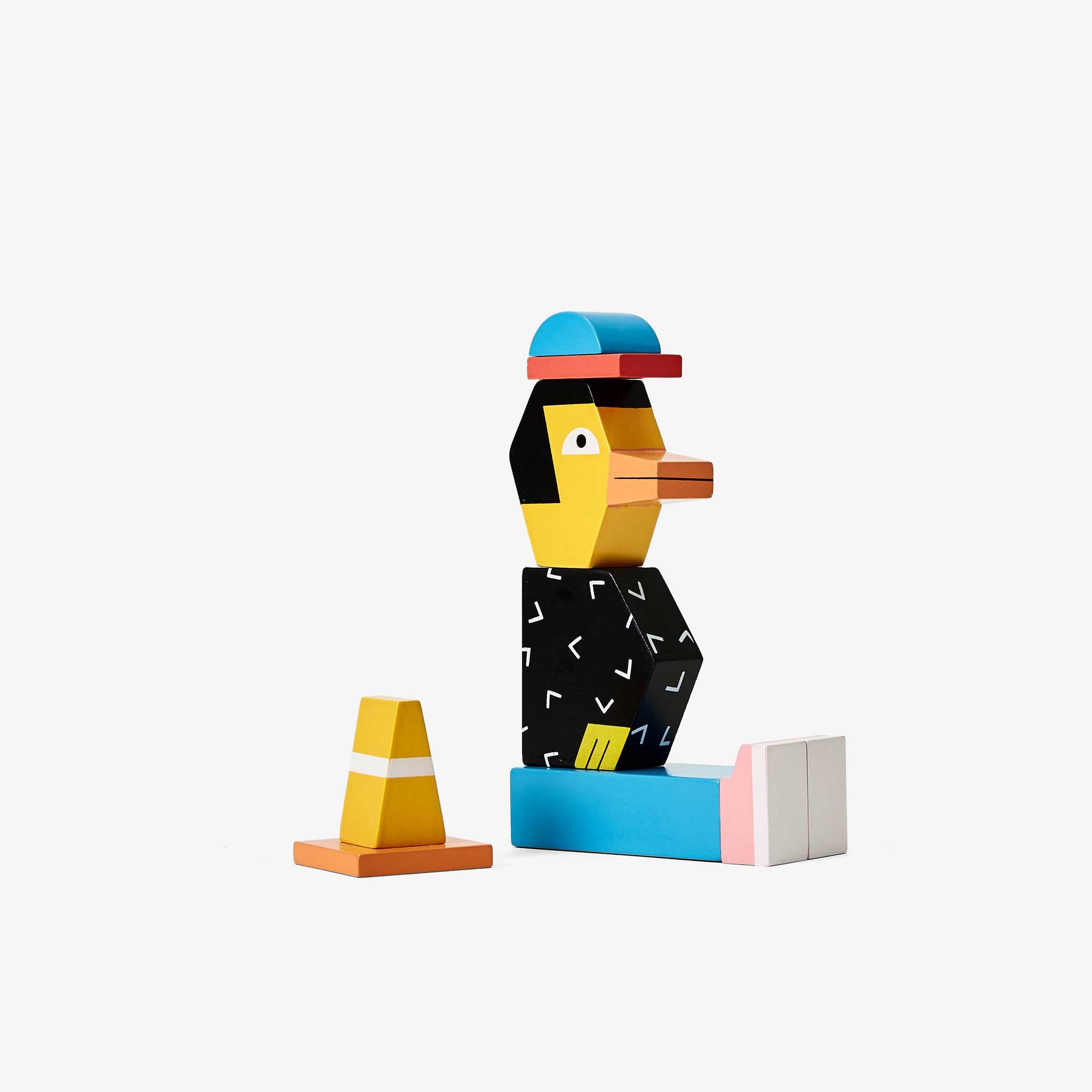 BLOCK PARTY | Holz FIGUREN | Andy Rementer | Areaware