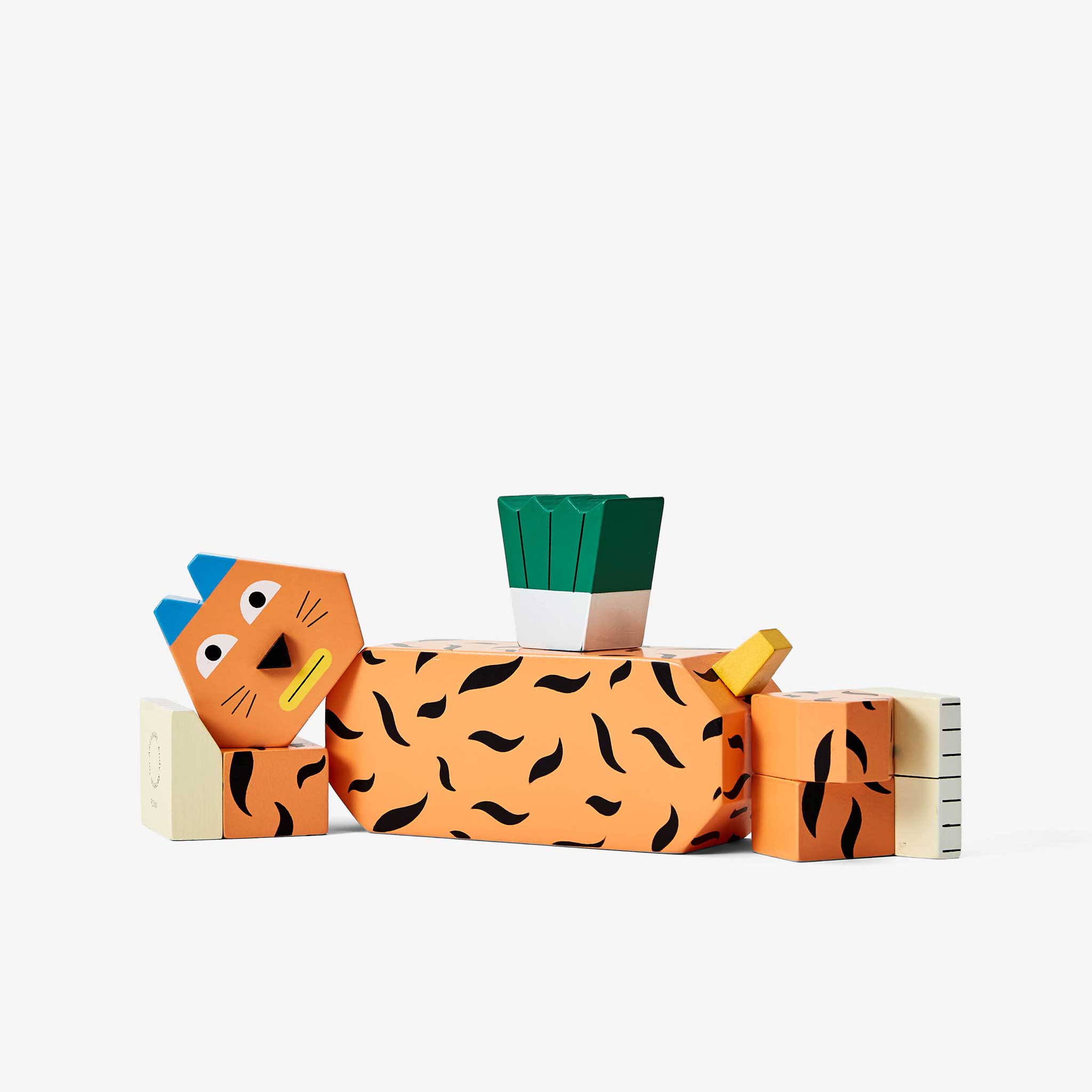 BLOCK PARTY | Holz FIGUREN | Andy Rementer | Areaware