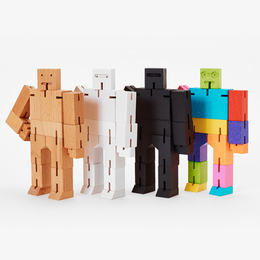 CUBEBOT Small | 3D PUZZLE ROBOT | David Weeks | Areaware