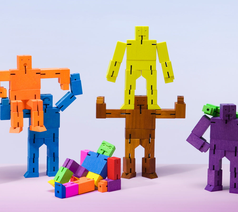 CUBEBOT® Petit | ROBOTS PUZZLES 3D | David Semaines | Sont conscients
