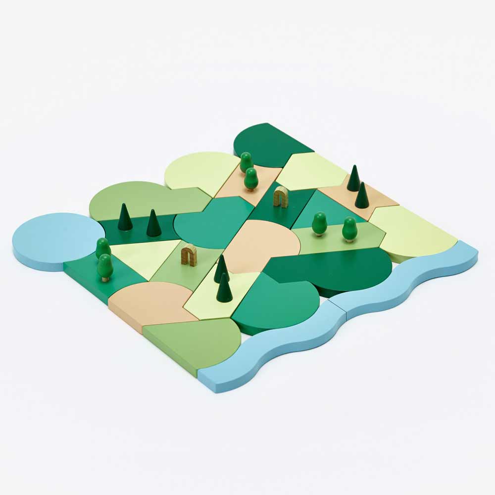 BLOCKITECTURE® | PARKLAND | Holz Architektur BAUSTEINE | James Paulius | Areaware