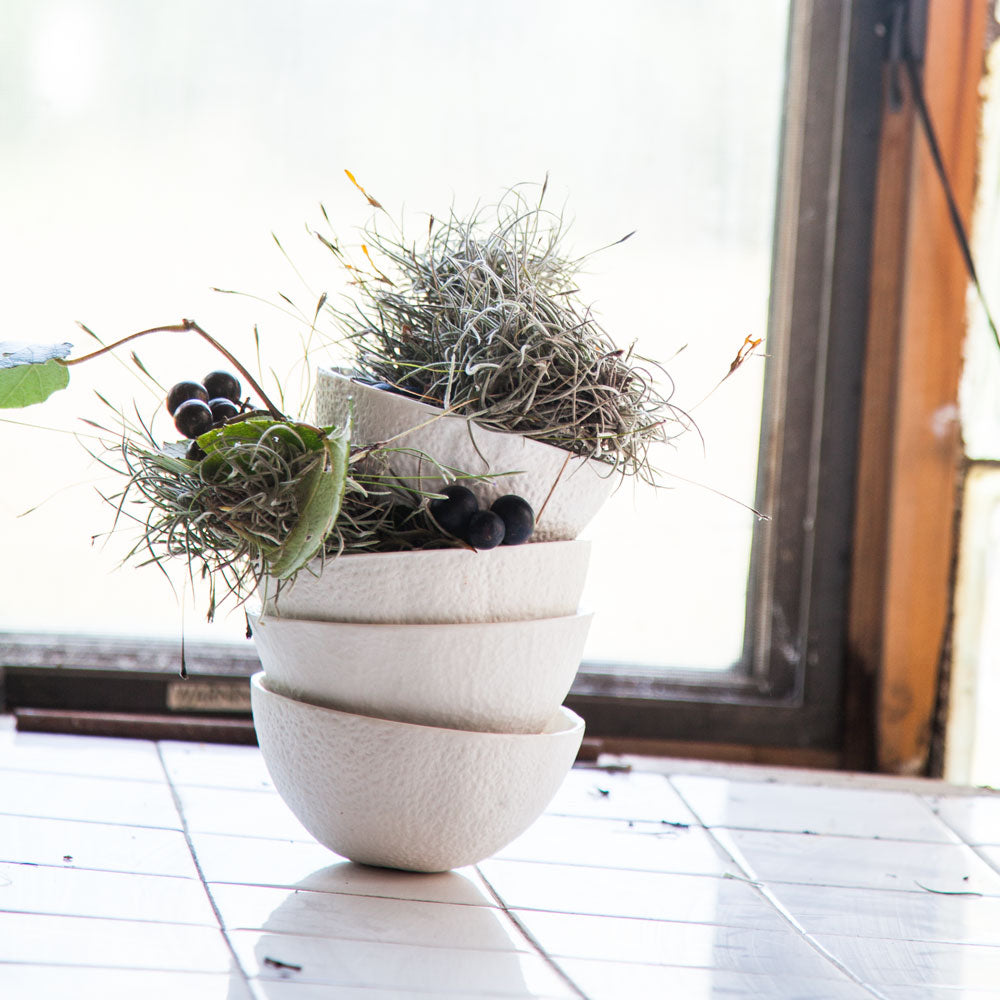 STONE - Fruit bowls - Set of 4 - Chen Chen & Kai Williams | Areaware